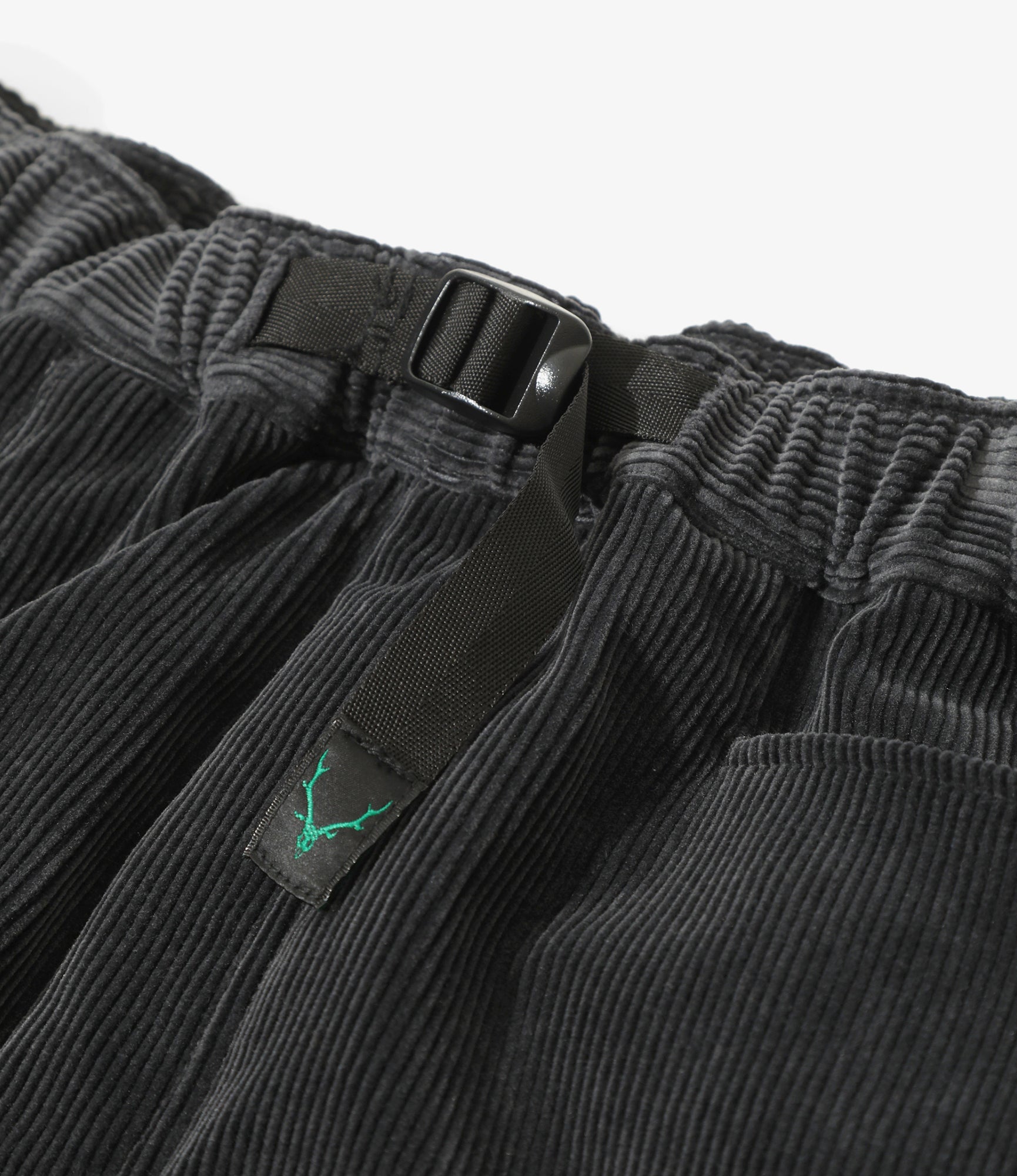 Belted Logger Pant - Charcoal - C/R 9W Corduroy