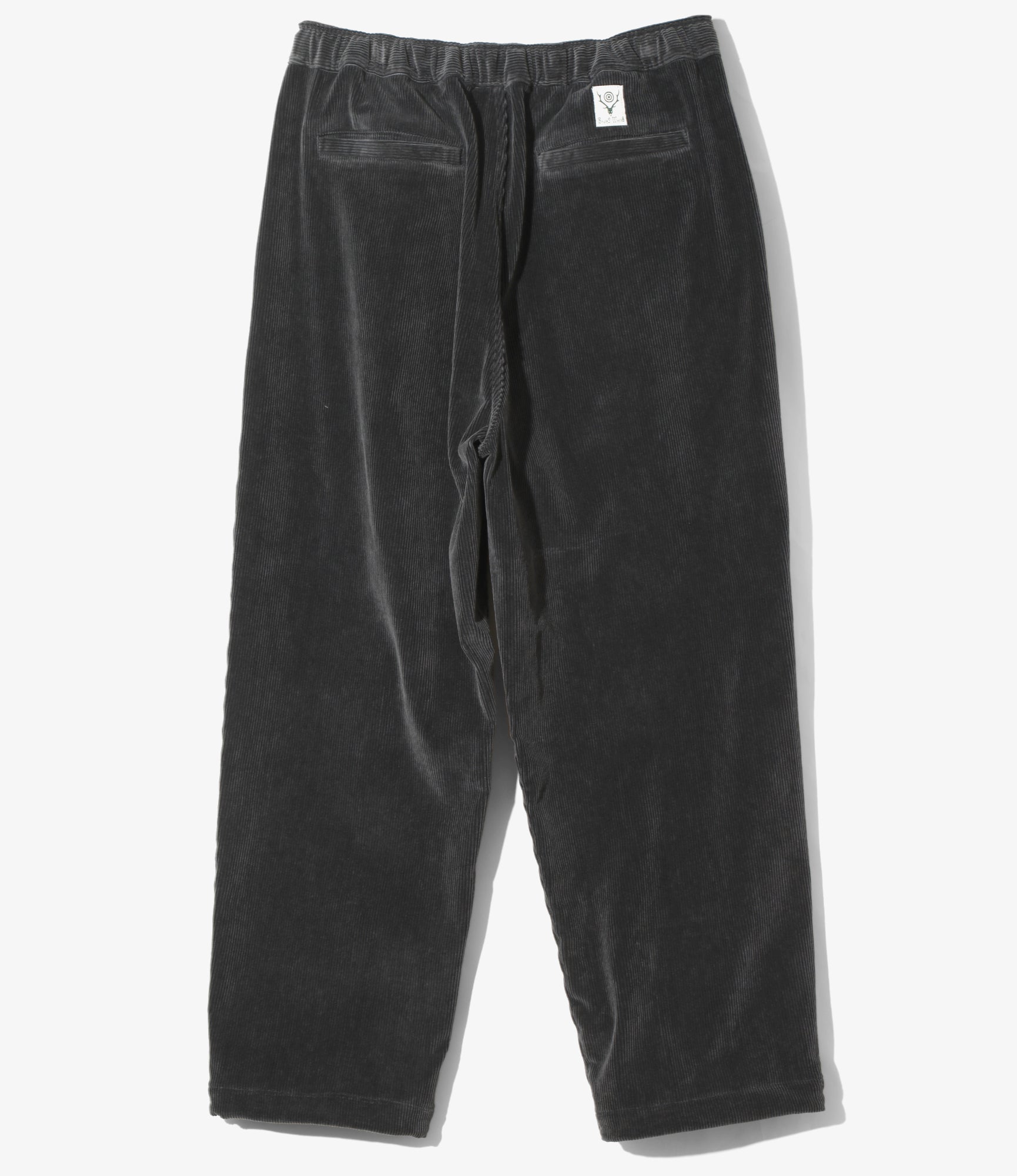 Belted Logger Pant - Charcoal - C/R 9W Corduroy