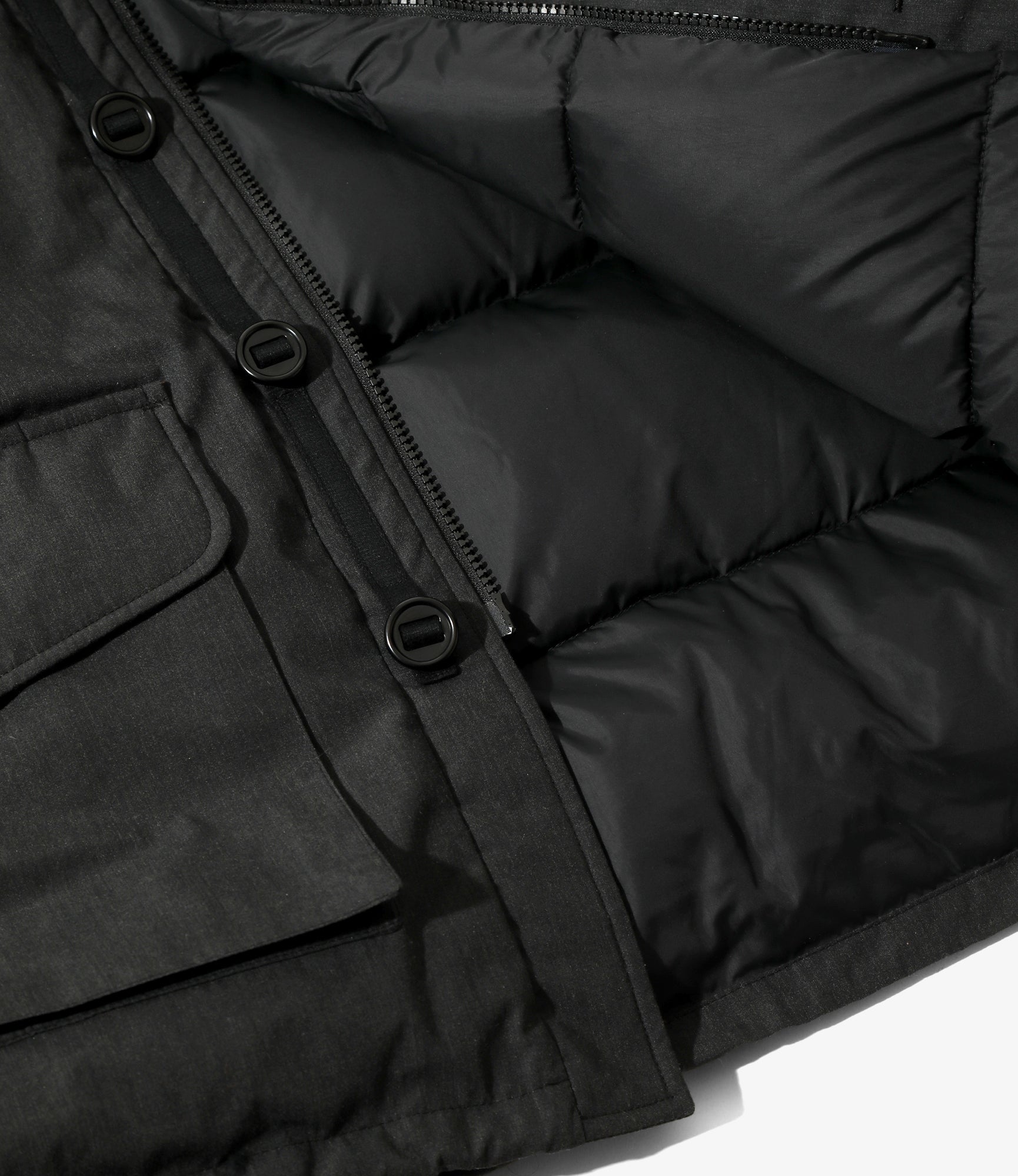 South2 West8 x NANGA Tenkara Jacket - Black - HINOC