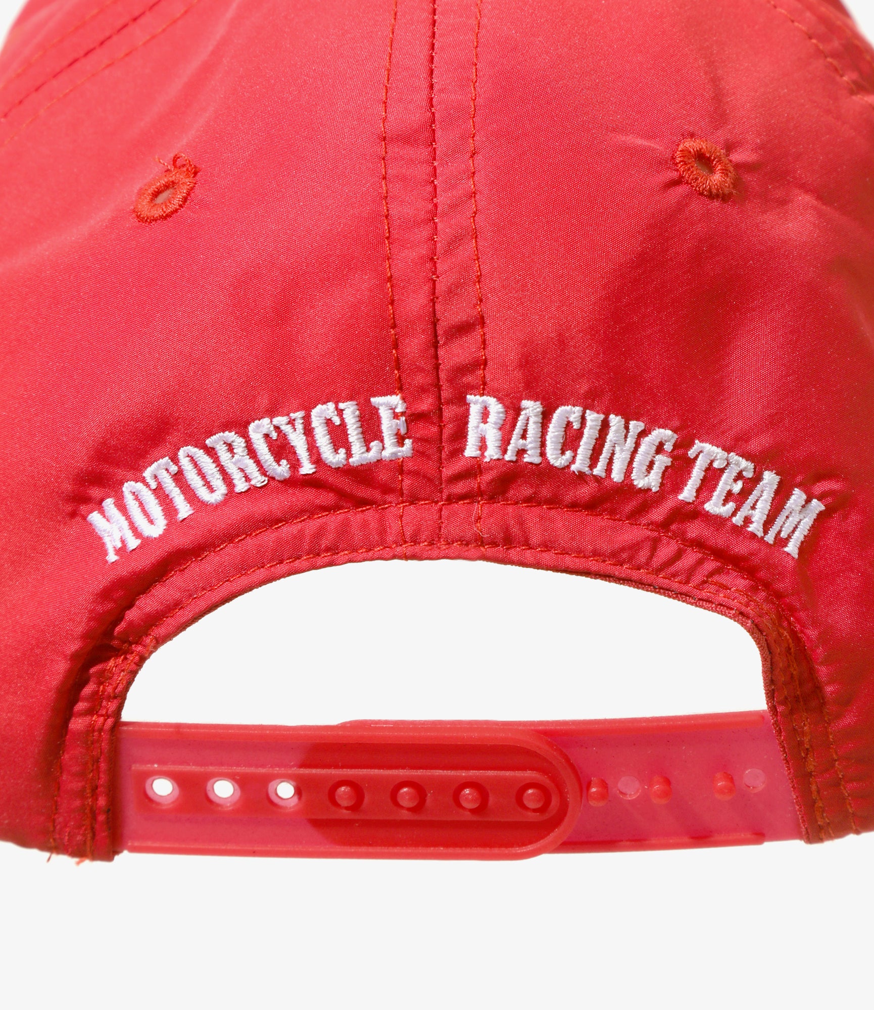 Racing Cap - Red - Poly Taffeta