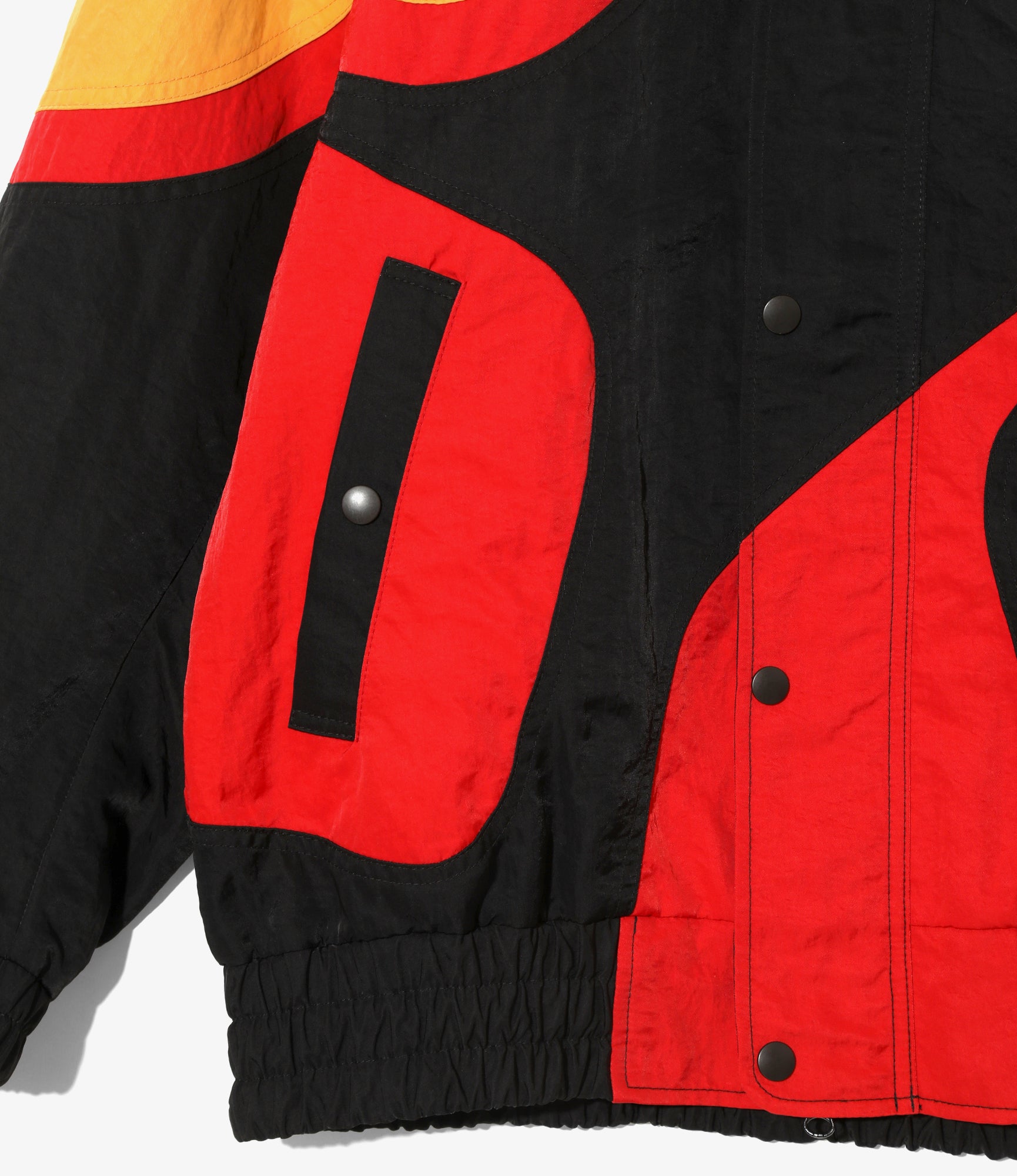 Racing Jacket - Red - Nylon Sateen