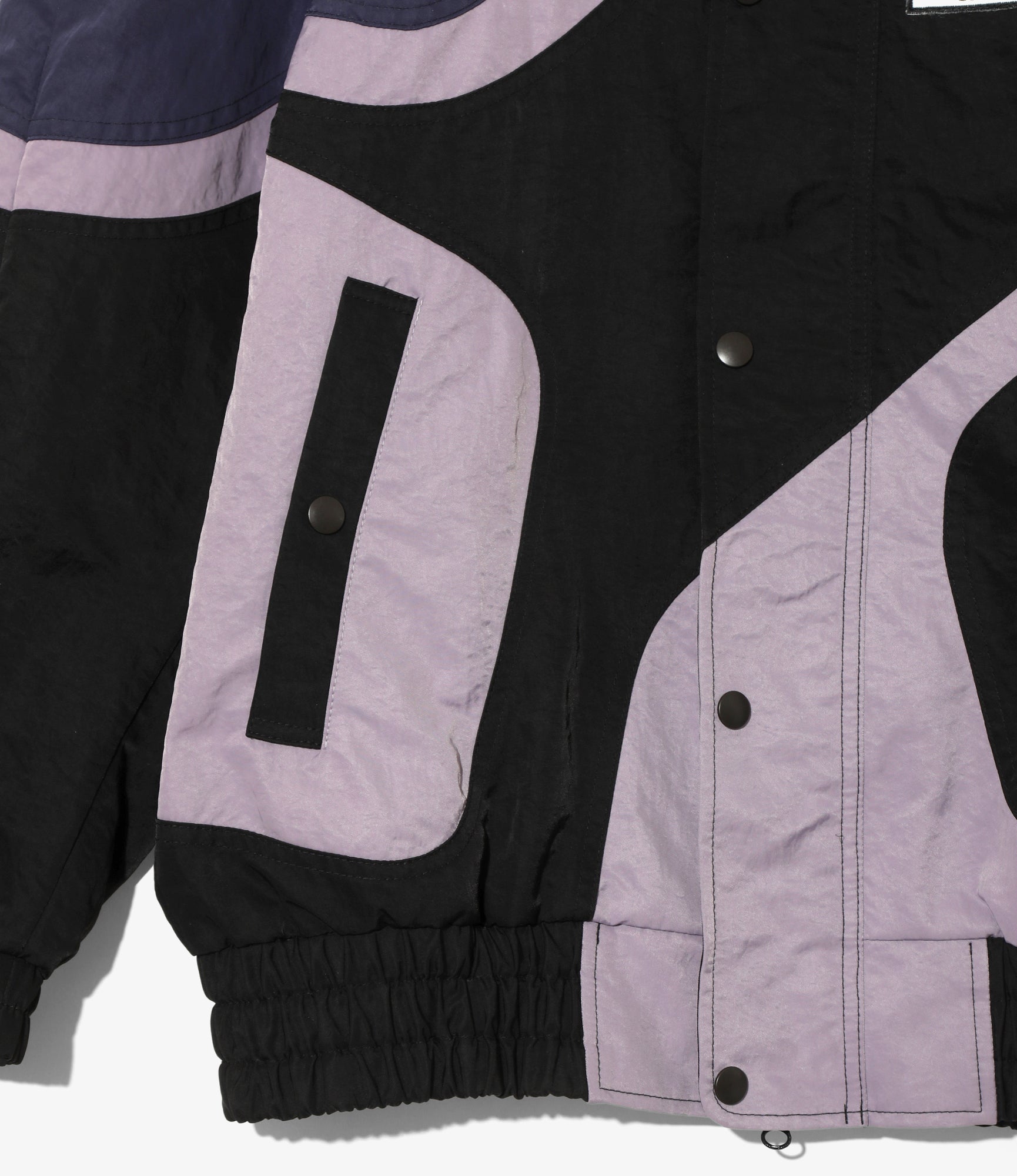 Racing Jacket - Purple - Nylon Sateen