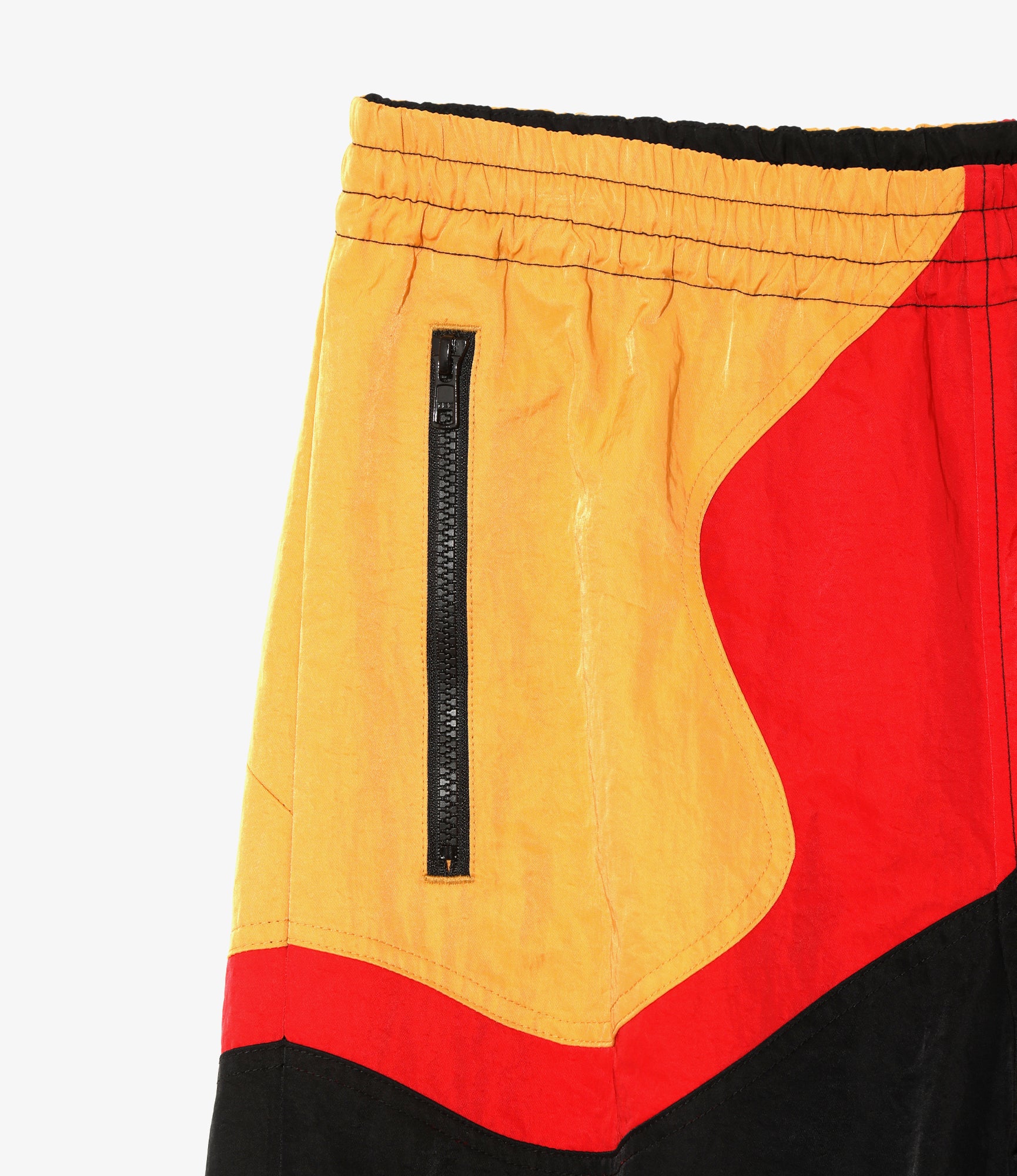 Racing Easy Pant - Red - Nylon Sateen