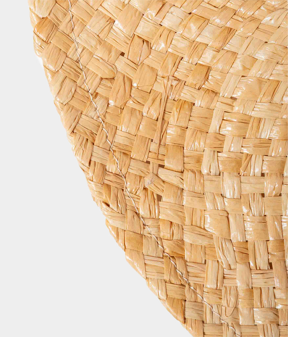 THE PORK PIE - Raffia - Natural