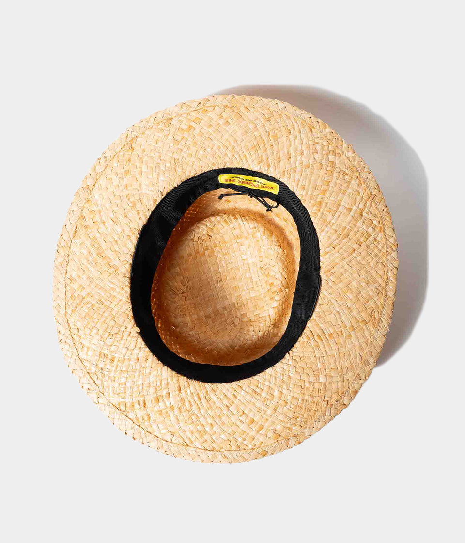 THE PORK PIE - Raffia - Natural