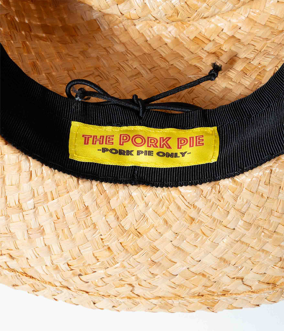 THE PORK PIE - Raffia - Natural