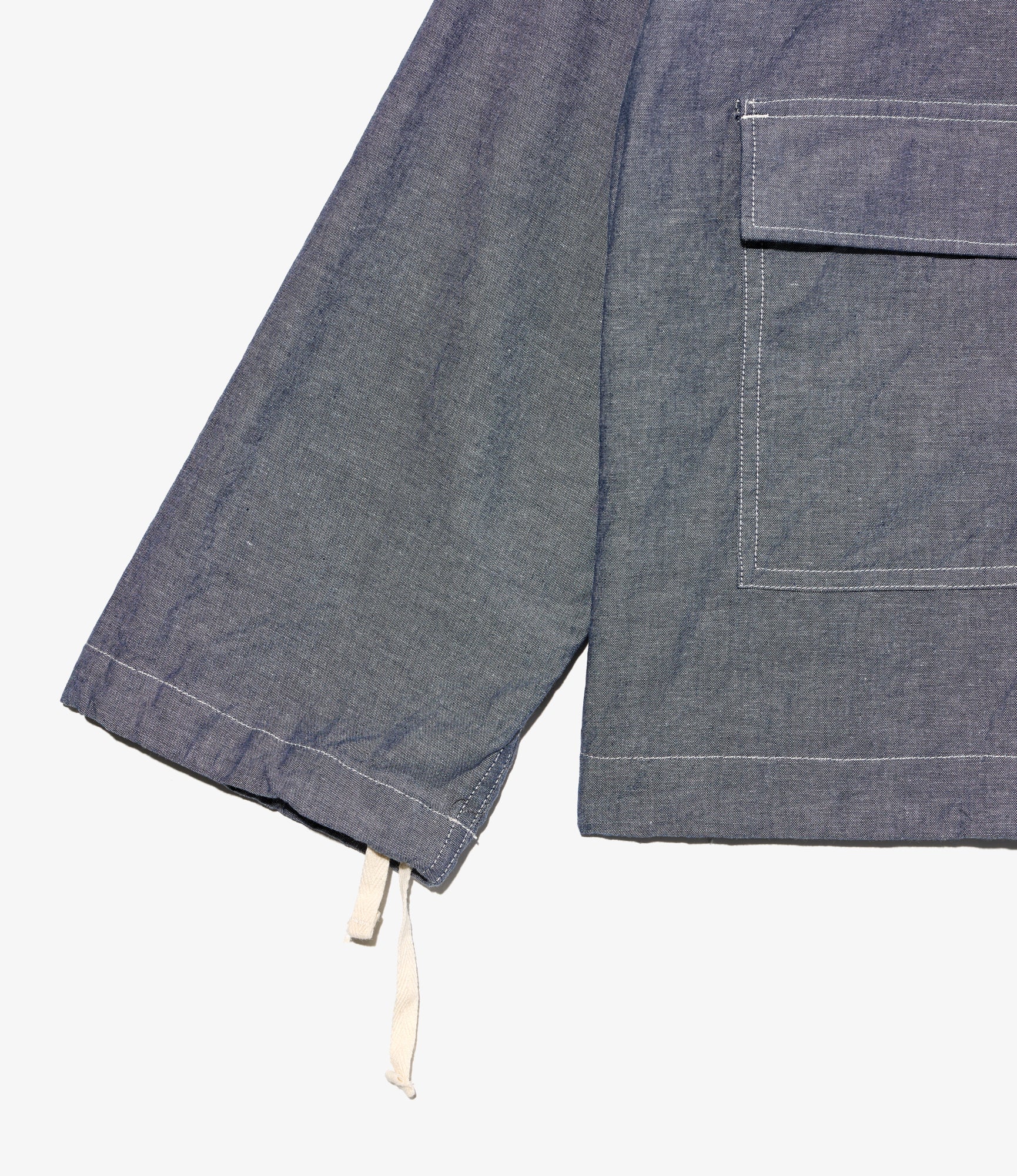 Salvage Smock - Indigo Cotton Chambray