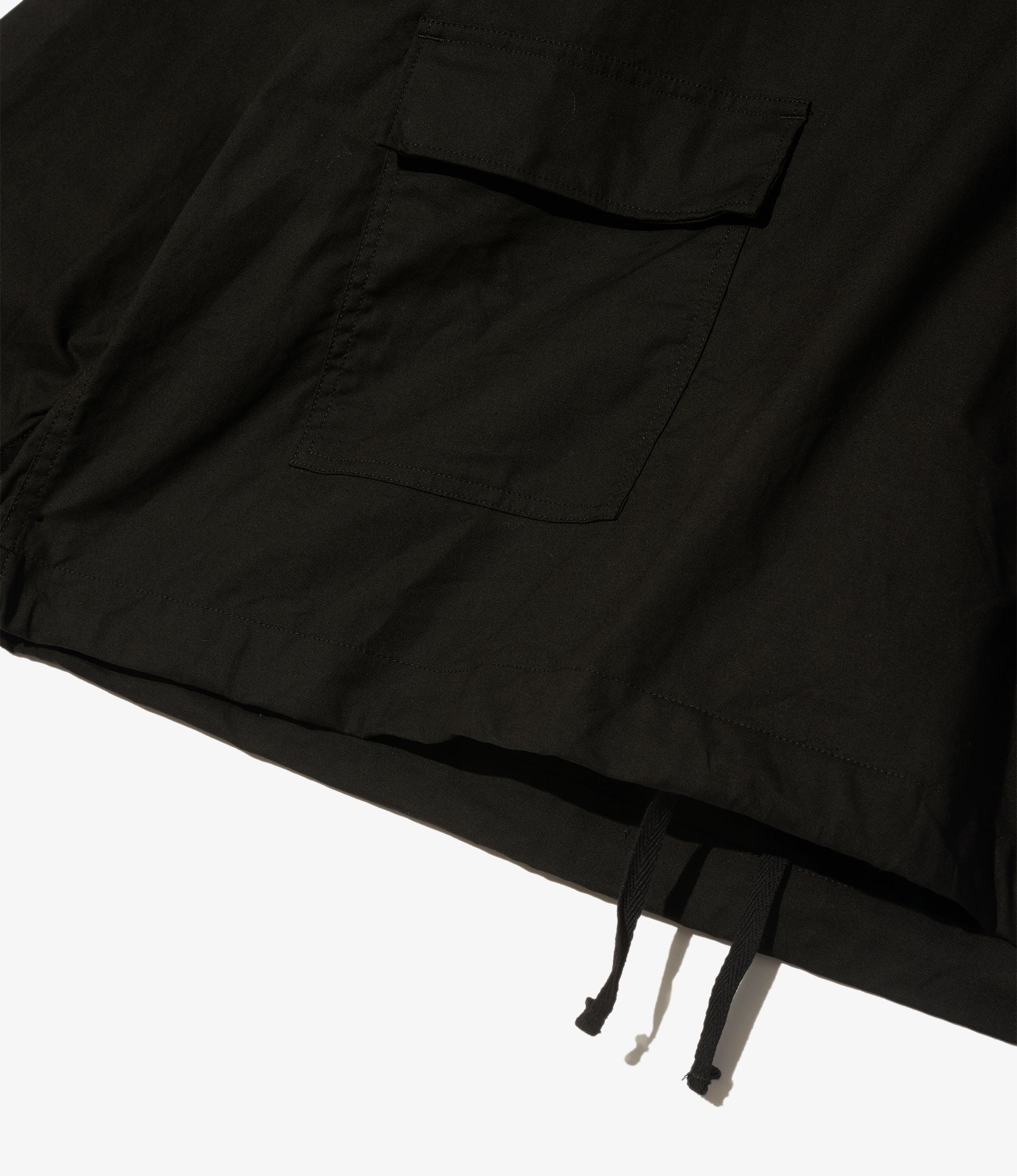 Salvage Smock - Black Kona Cotton