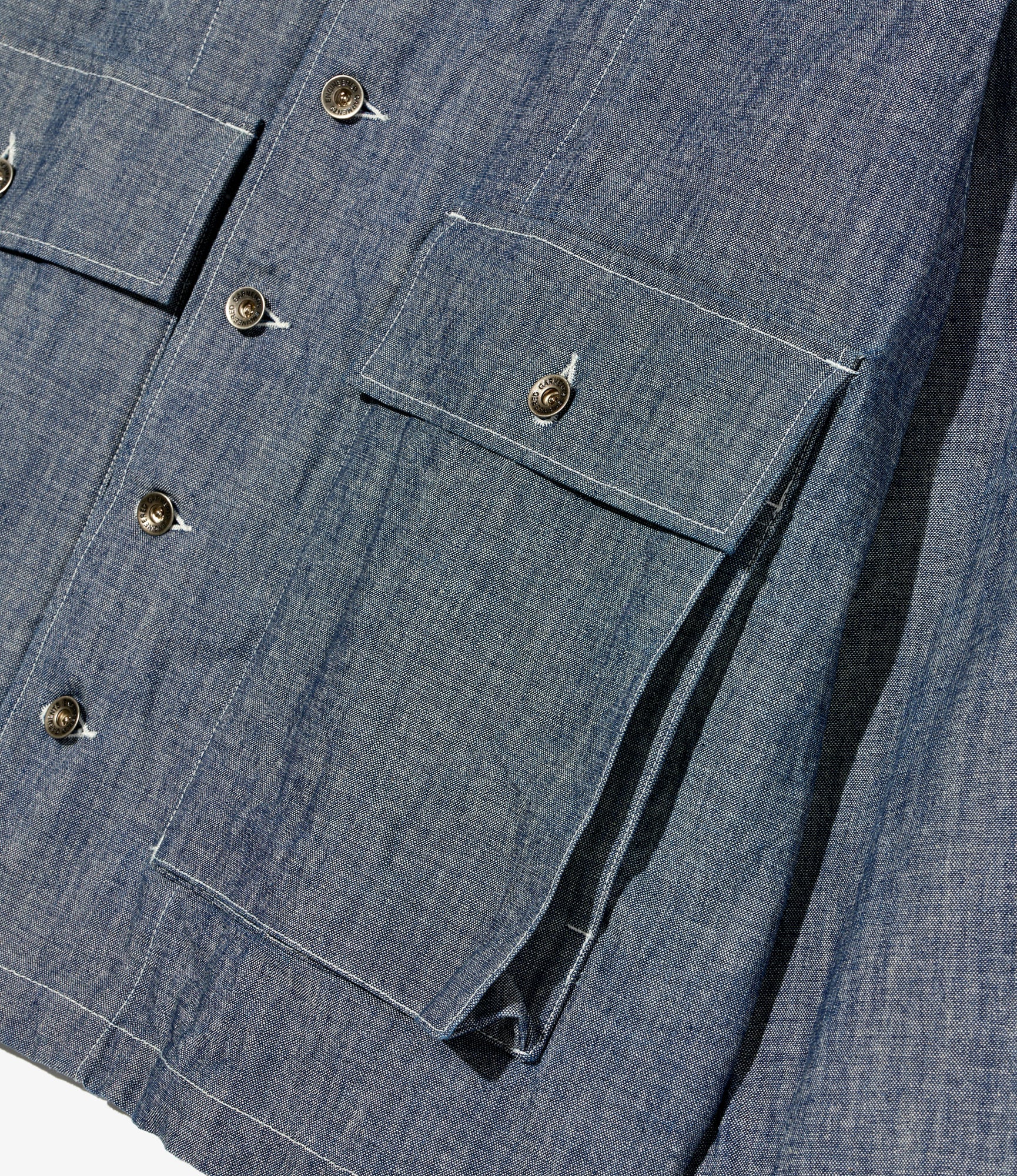 Sea Bees Jacket - Indigo 10oz Sea Canvas