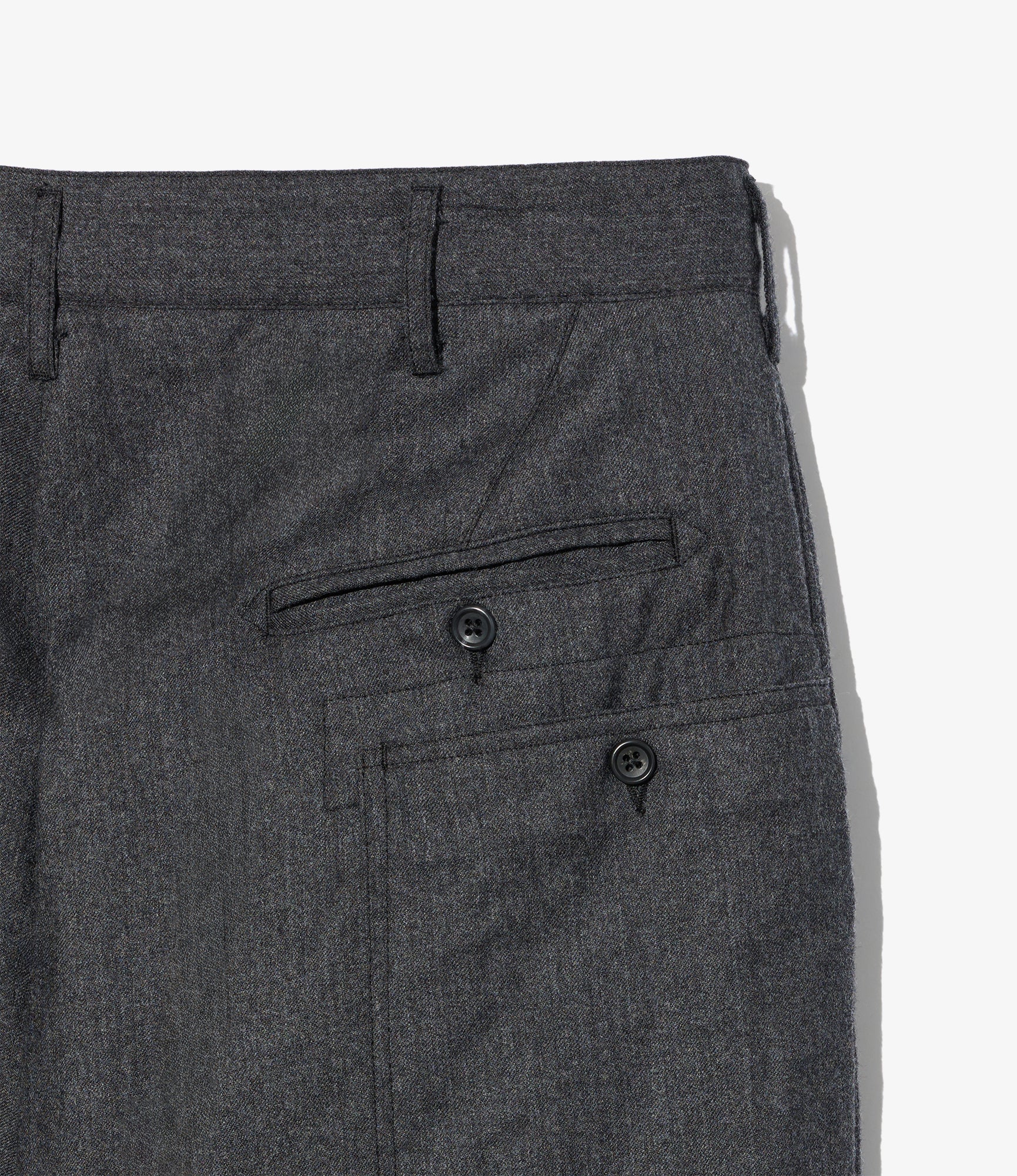 Security Pant - Dk. Grey High Count Worsted Wool