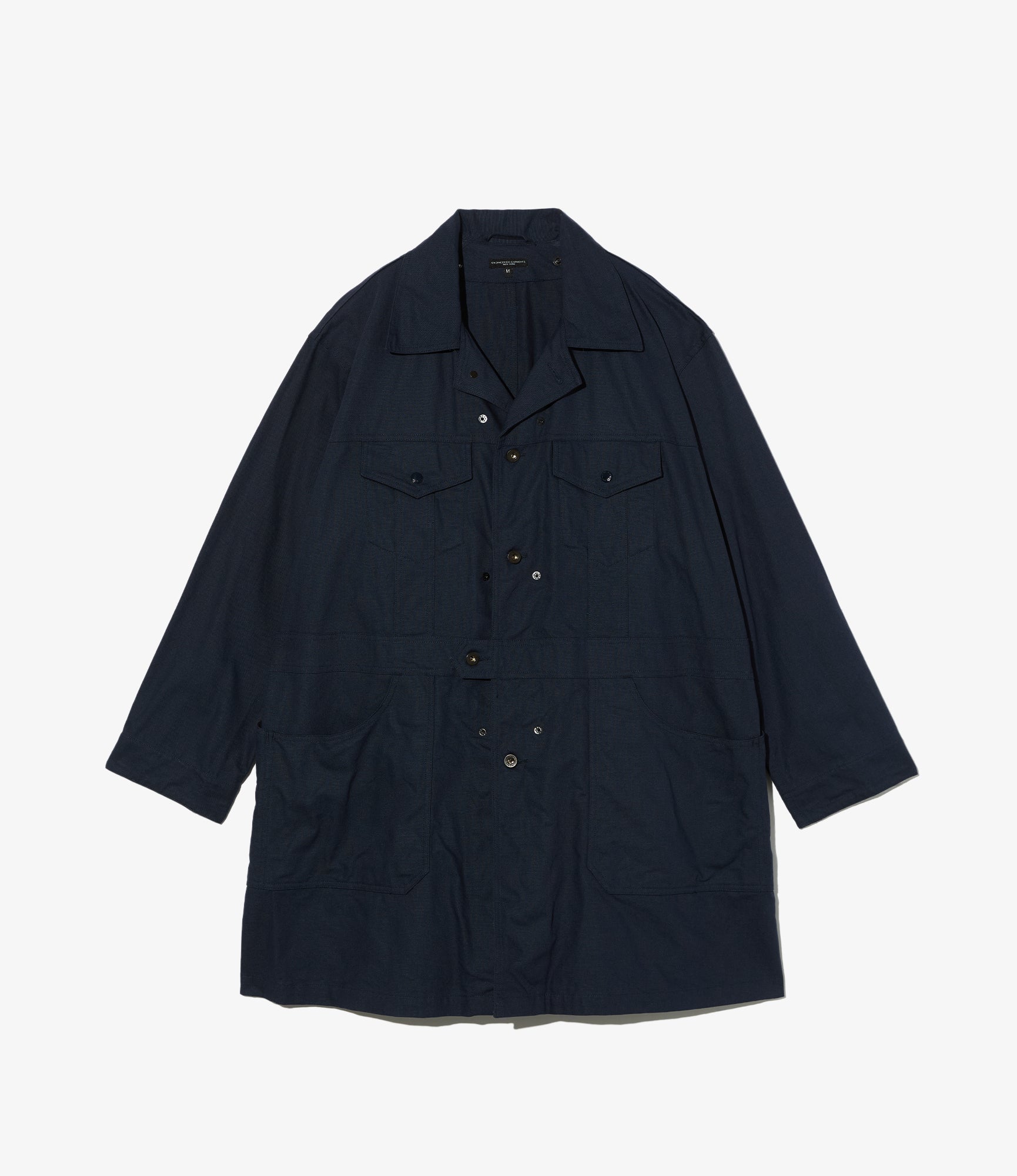 Shop Coat - Navy 10oz Duck Canvas