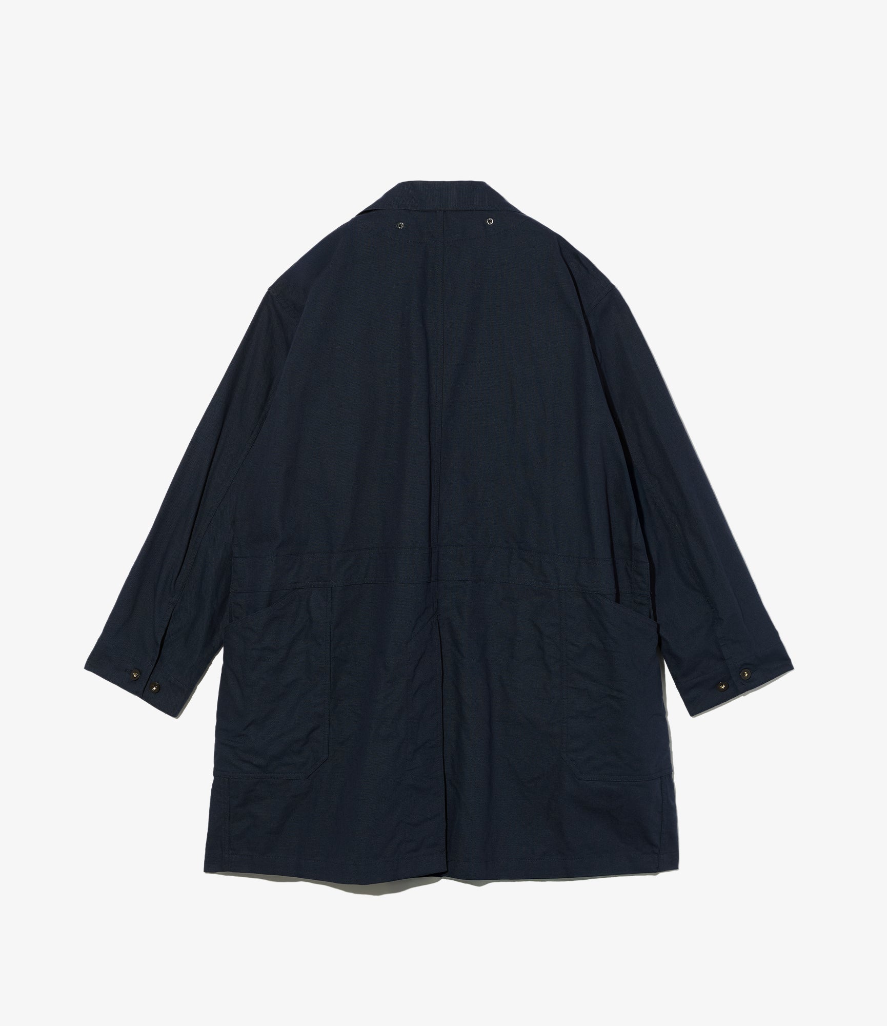 Shop Coat - Navy 10oz Duck Canvas