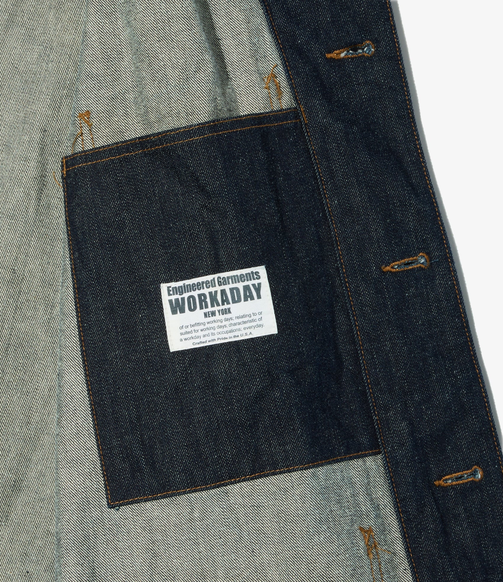 Shop Coat - Indigo 12oz Cone Denim