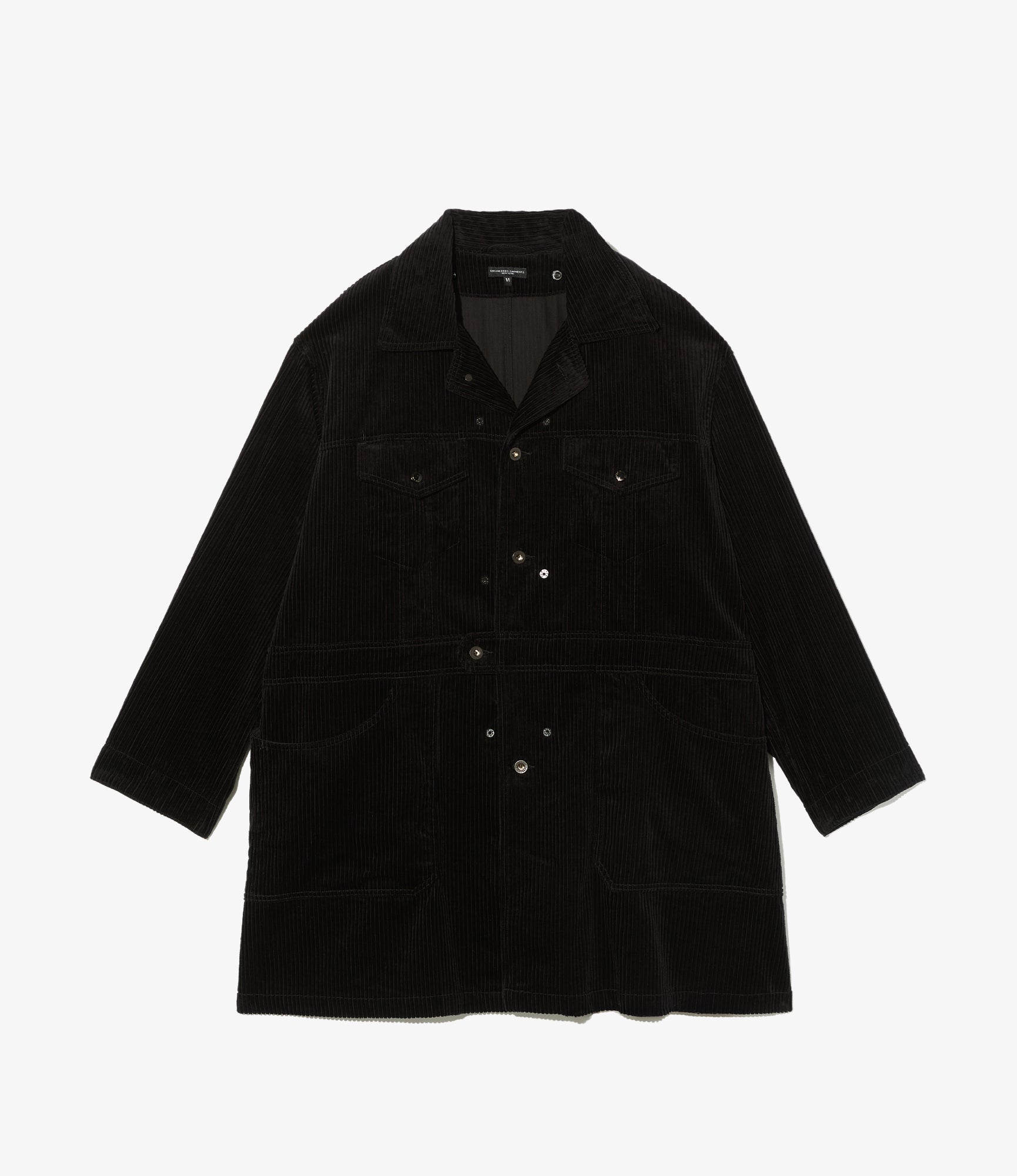 Shop Coat - Dk. Brown Cotton 4.5W Corduroy