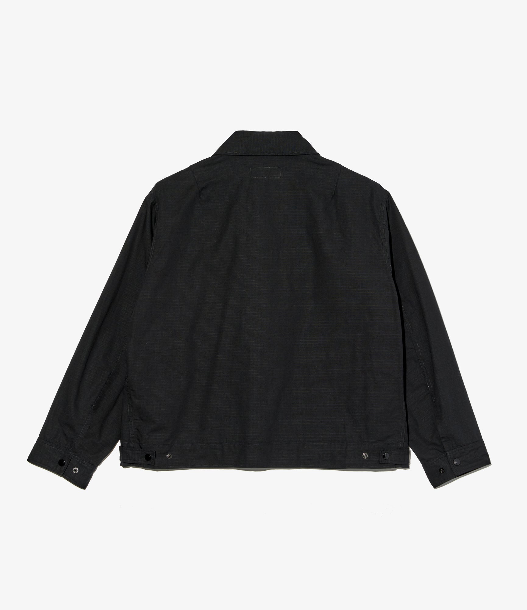 Engineered Garments Workaday -Short Jacket - Black Cotton Ripstop