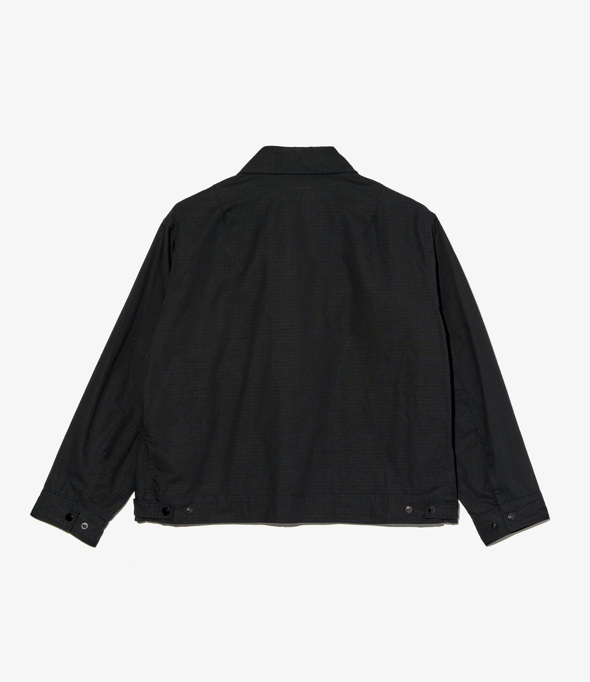 Engineered Garments Workaday -Short Jacket - Black Cotton Ripstop ...