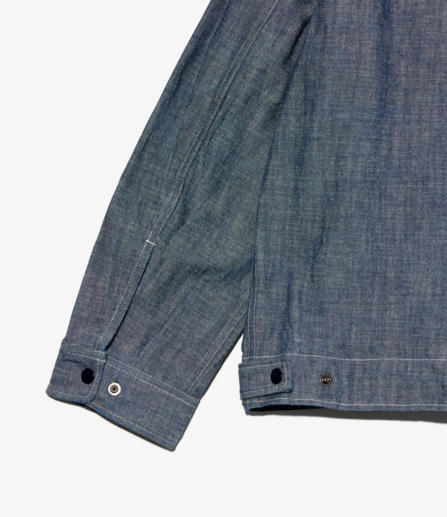 Short Jacket - Indigo 10oz Sea Canvas