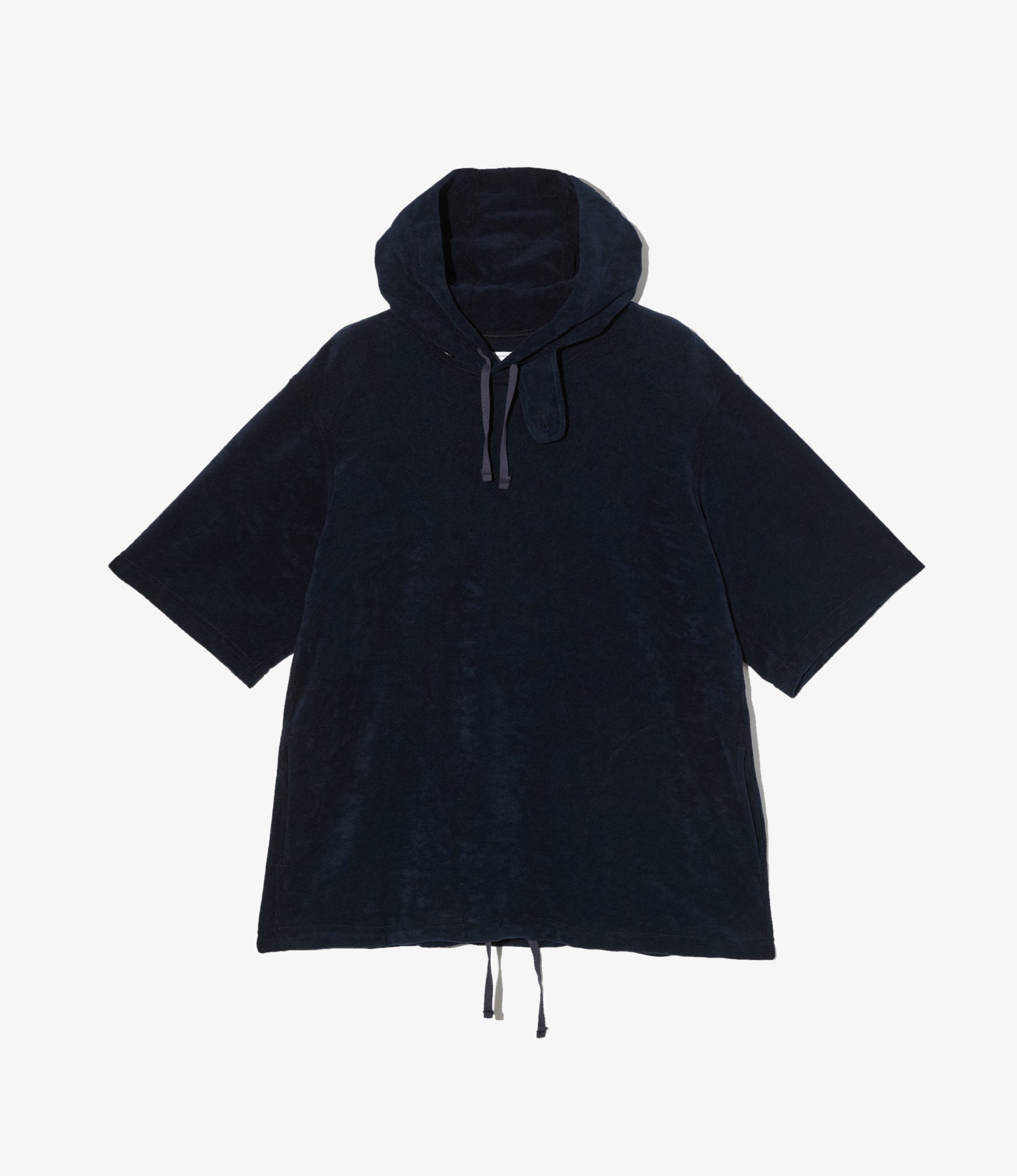 Short Sleeve Hoody - Dk. Navy CP Terry Cloth