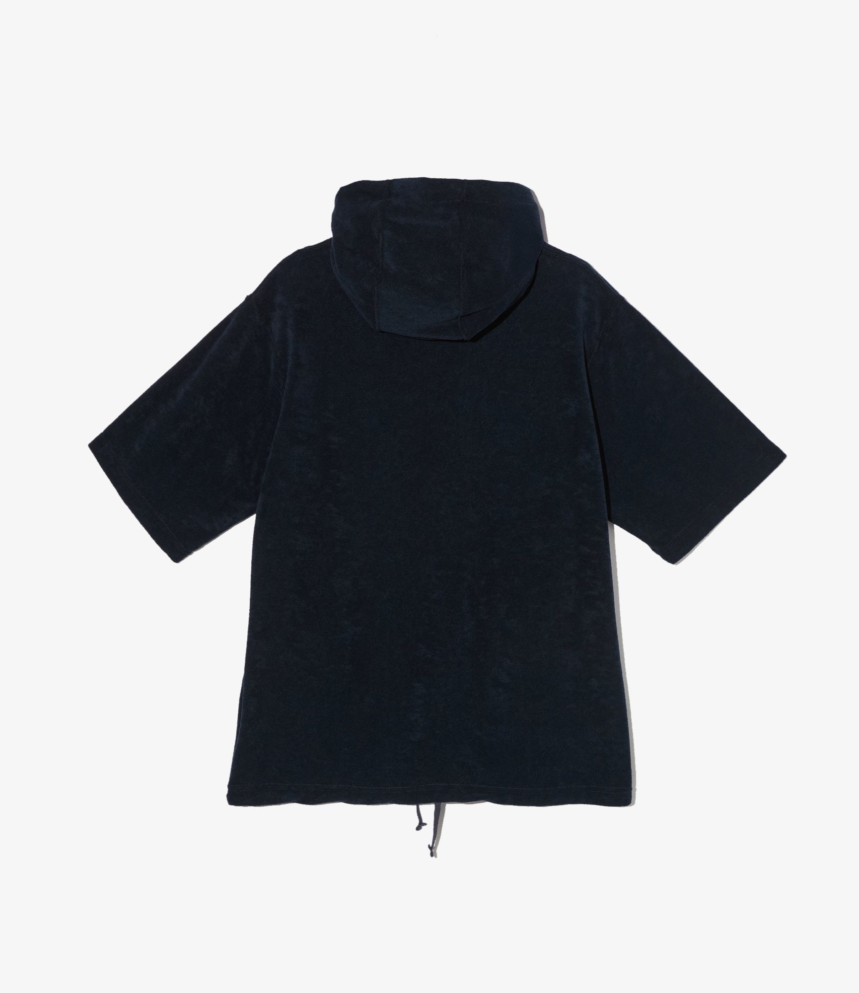 Short Sleeve Hoody - Dk. Navy CP Terry Cloth