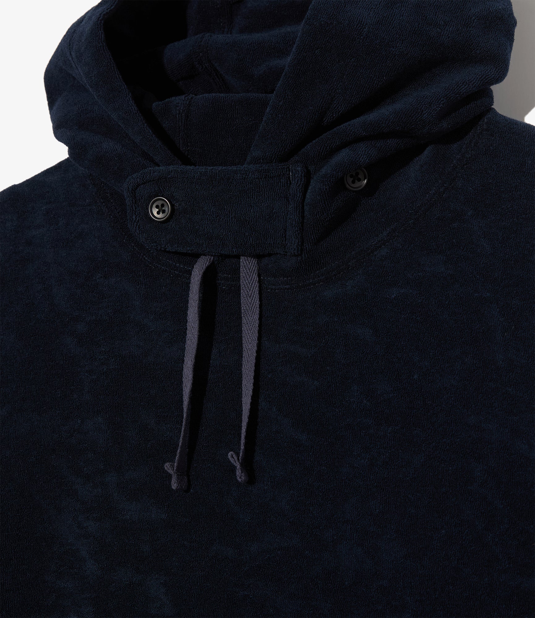 Short Sleeve Hoody - Dk. Navy CP Terry Cloth