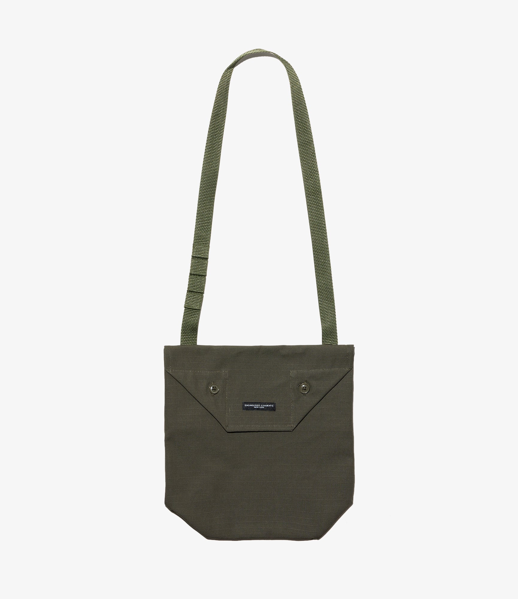 Shoulder Pouch - Olive Heavyweight Cotton Ripstop