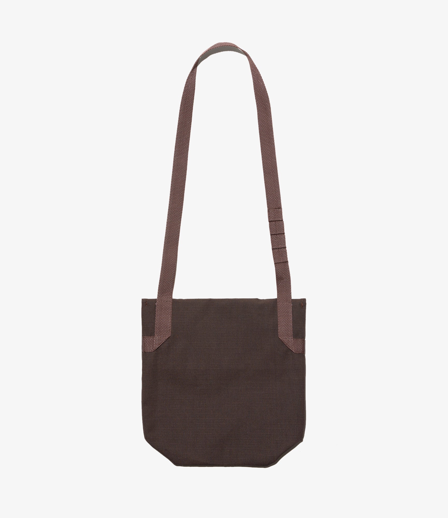 Shoulder Pouch - Dk. Brown Heavyweight Cotton Ripstop