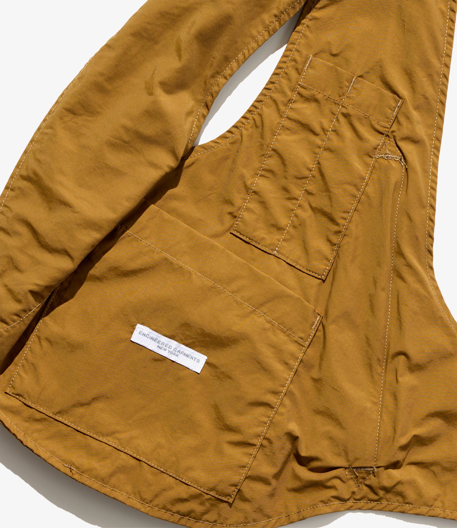 Shoulder Vest - Brown Lt. Weight Nyco Cloth