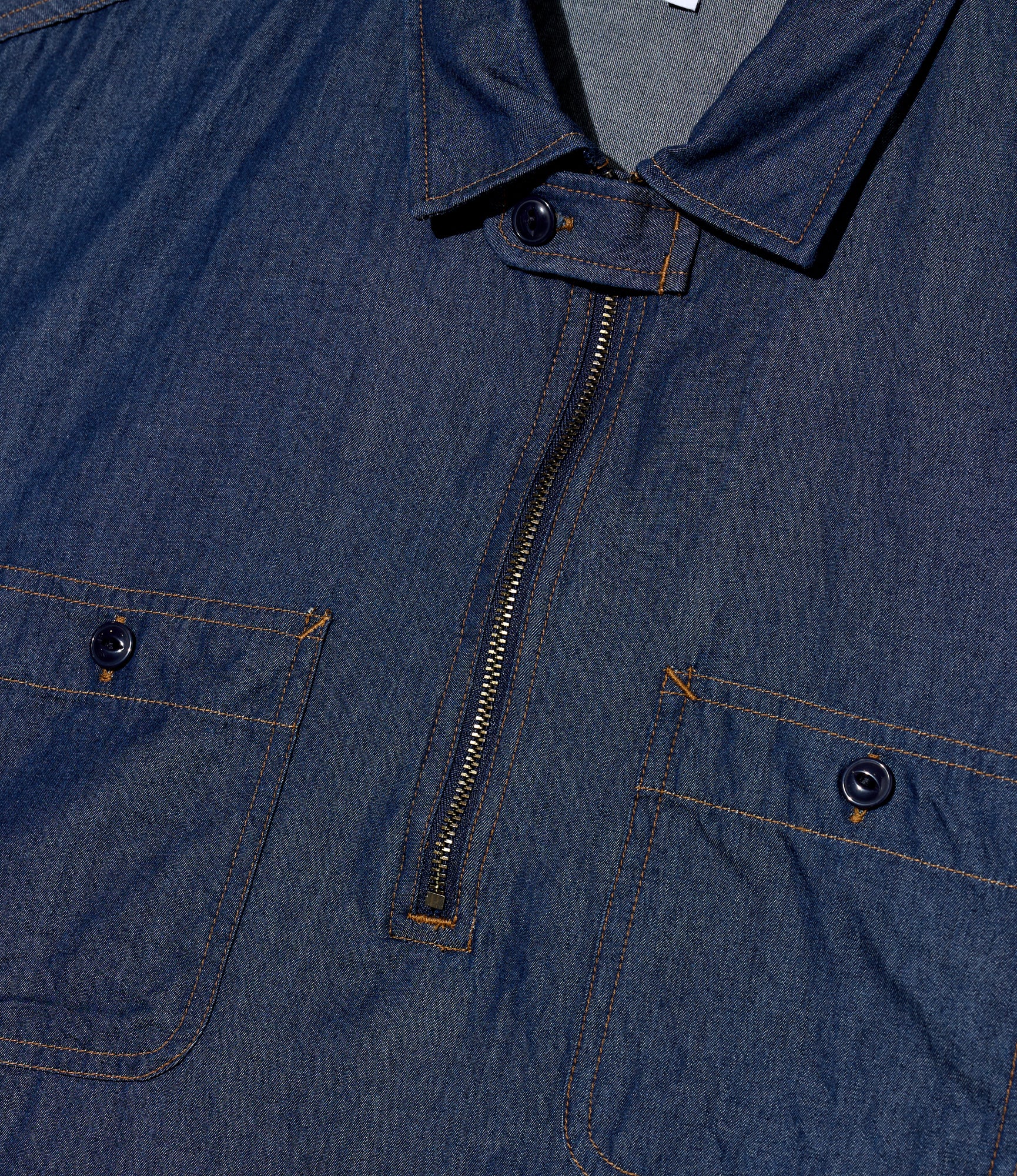 Spinnaker Shirt - Indigo 4.5oz Denim Shirting