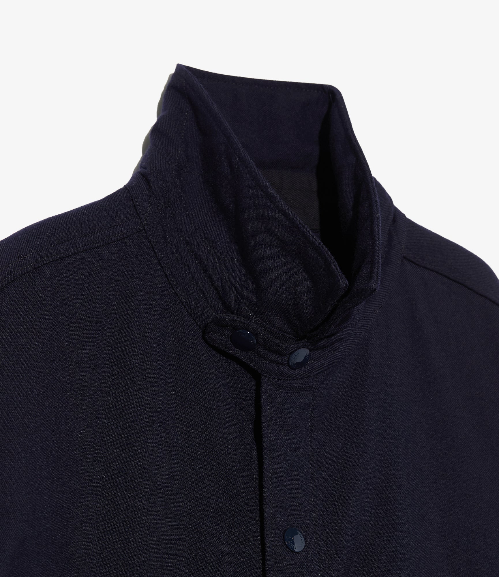 Stag Shirt Jacket - Dk. Navy Wool Uniform Serge