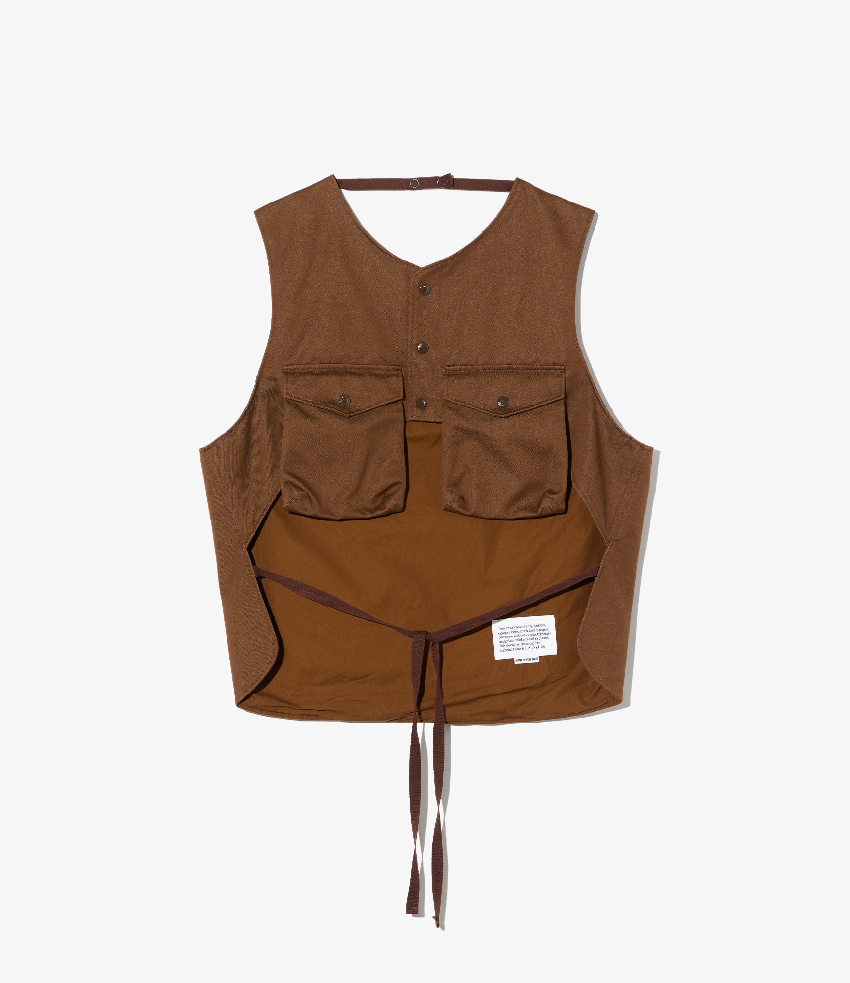 Support Vest - Brown CP Heavy Twill
