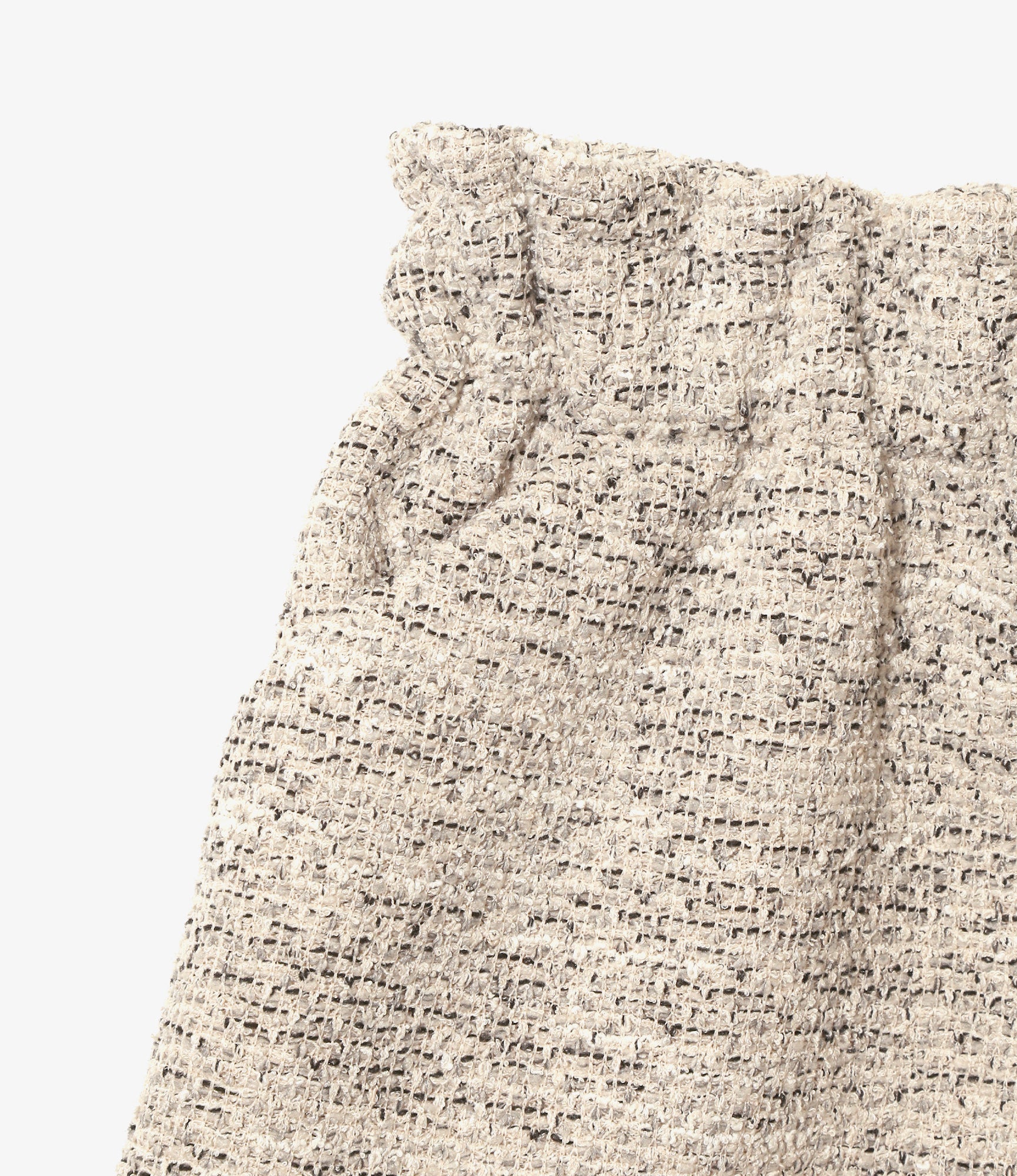 Women's Boxer Short Pant - Bonding Tweed - White