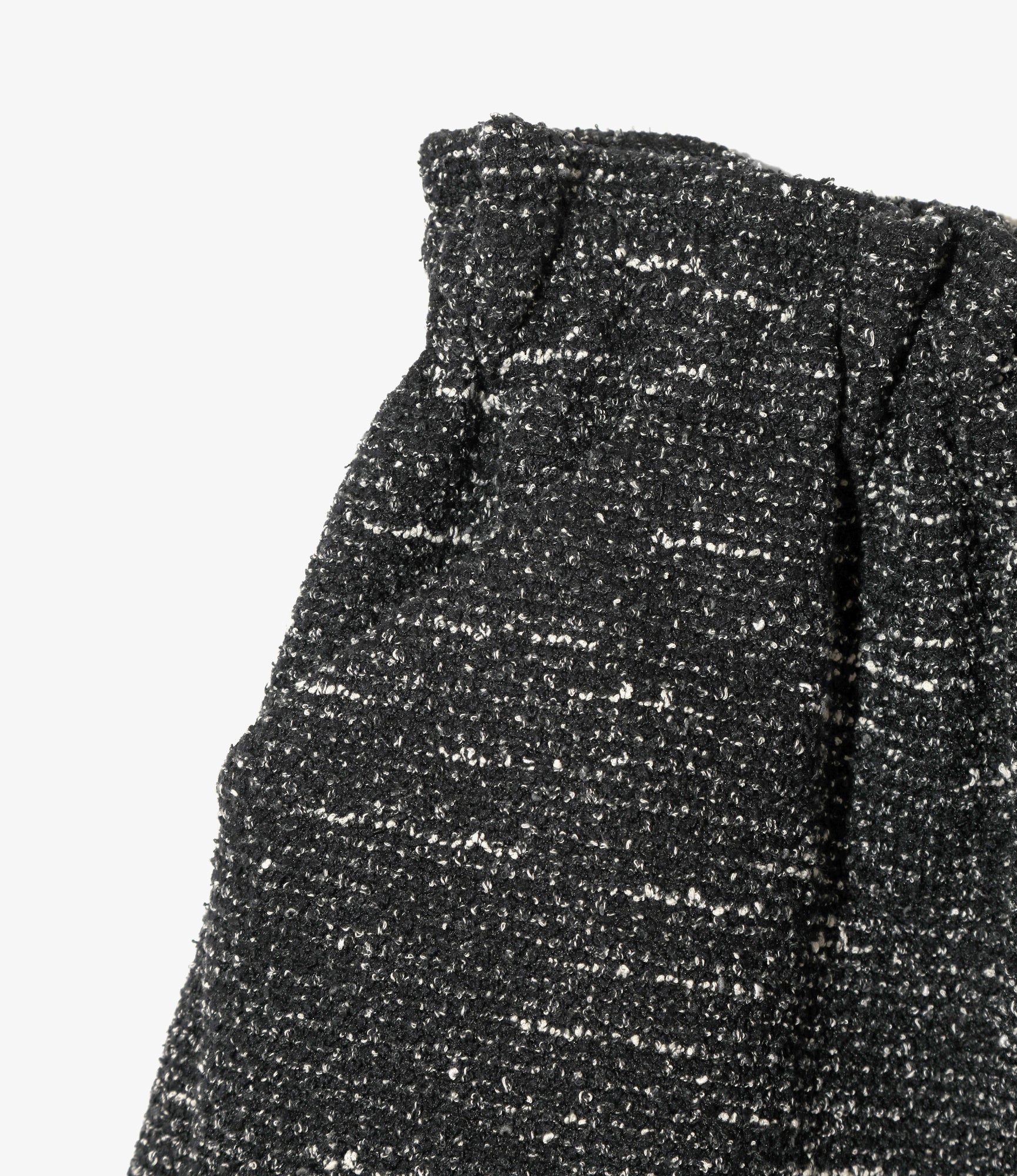Women's Boxer Short Pant - Bonding Tweed - Black