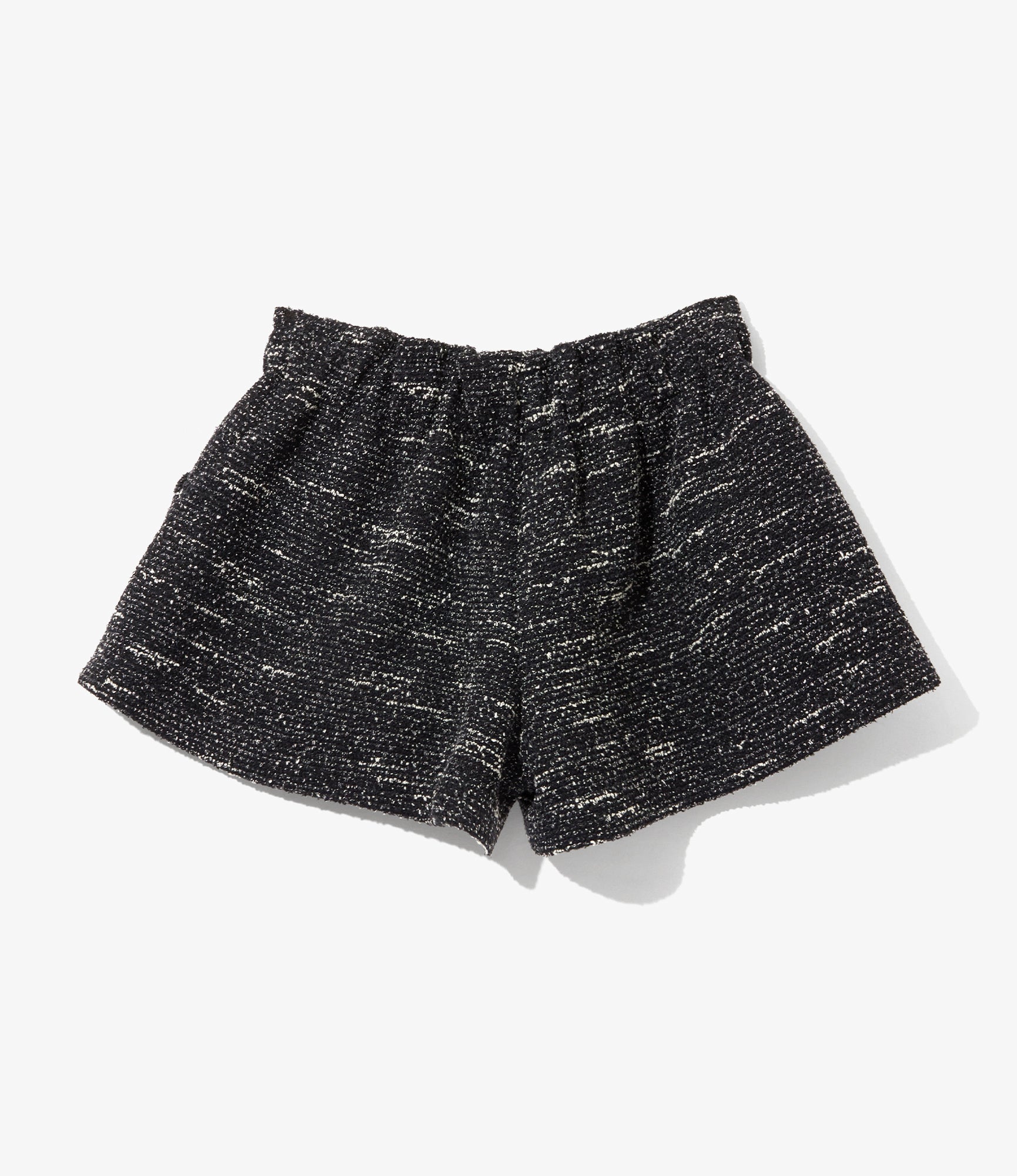 Women's Boxer Short Pant - Bonding Tweed - Black