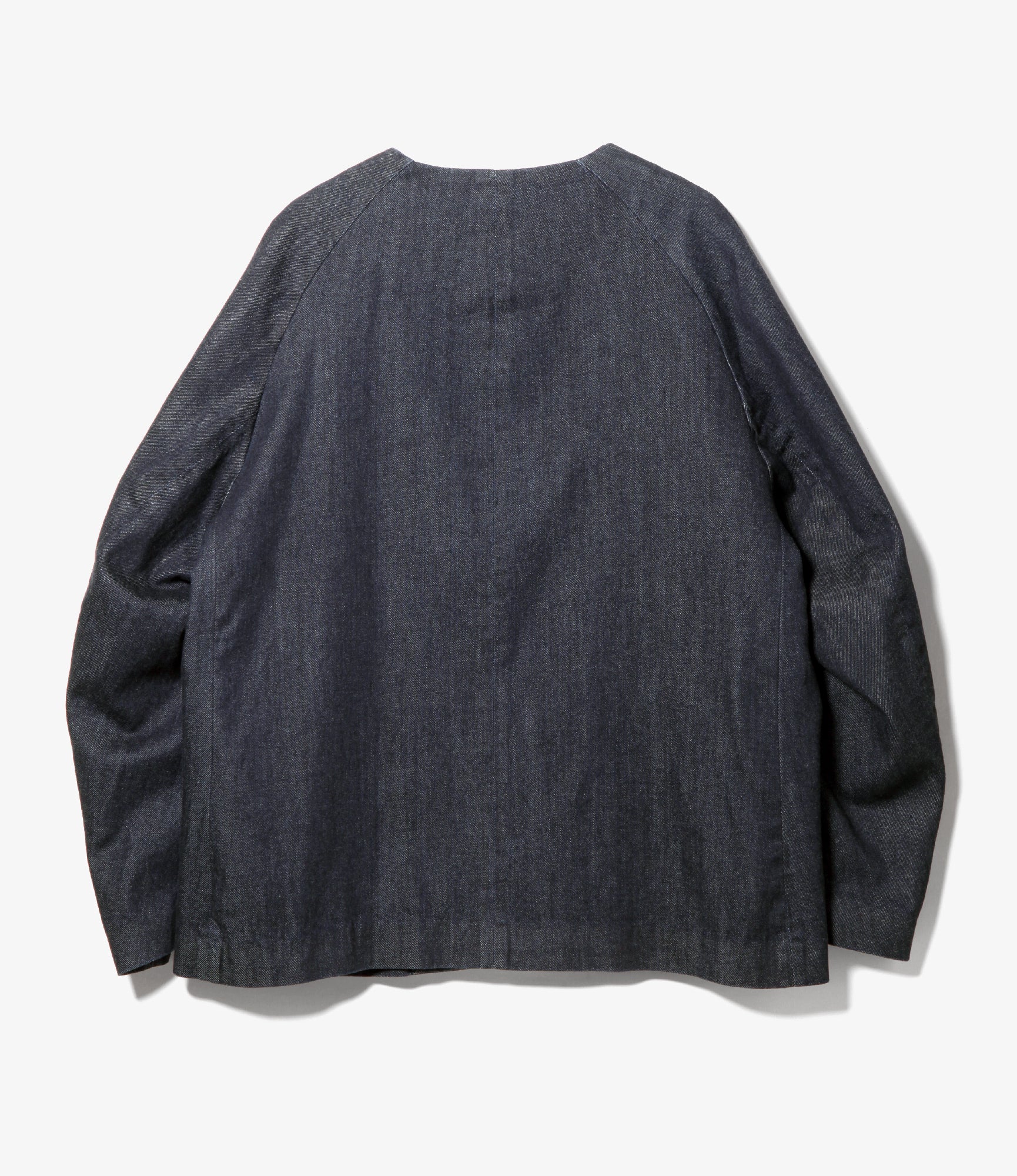 Women's Frill Pockets Coveralls - Indigo - Denim