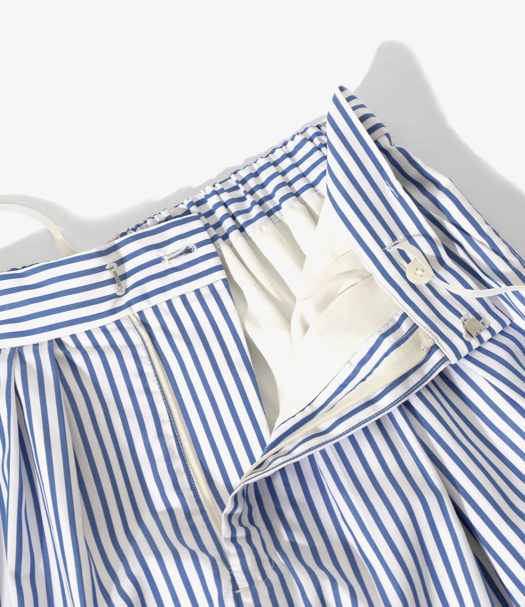 Women's Tack Balloon Pant - Off White - Stripe
