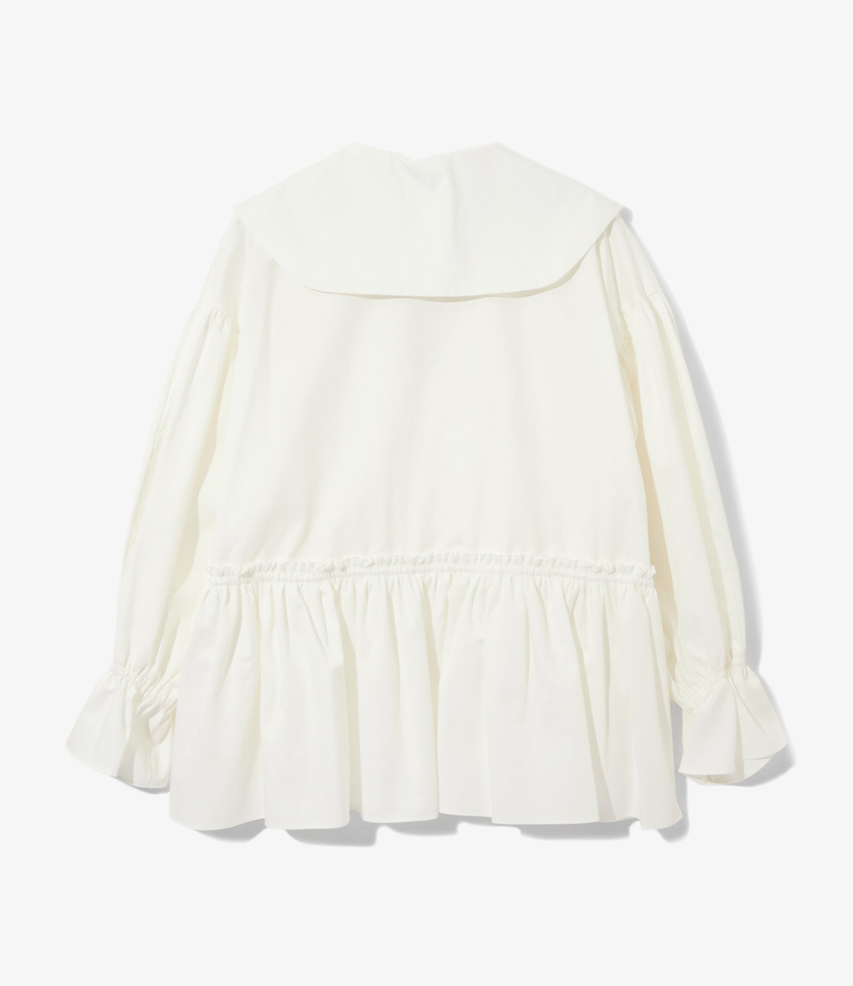 Women's Single Tiered Smock - White - Twill