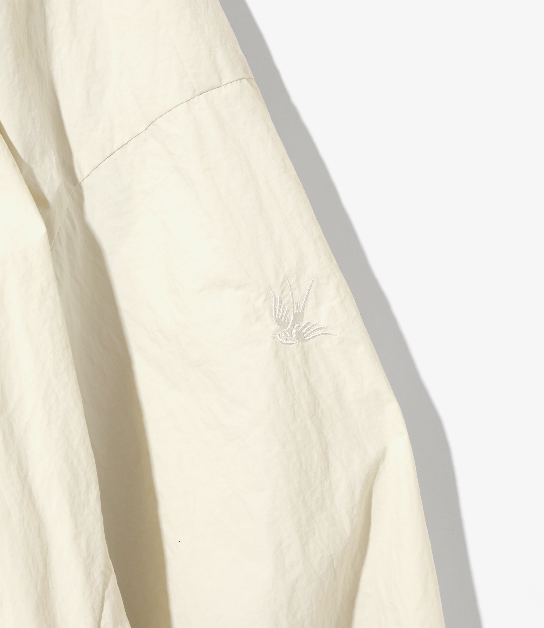Women's Hooded Zip Coat - Natural
