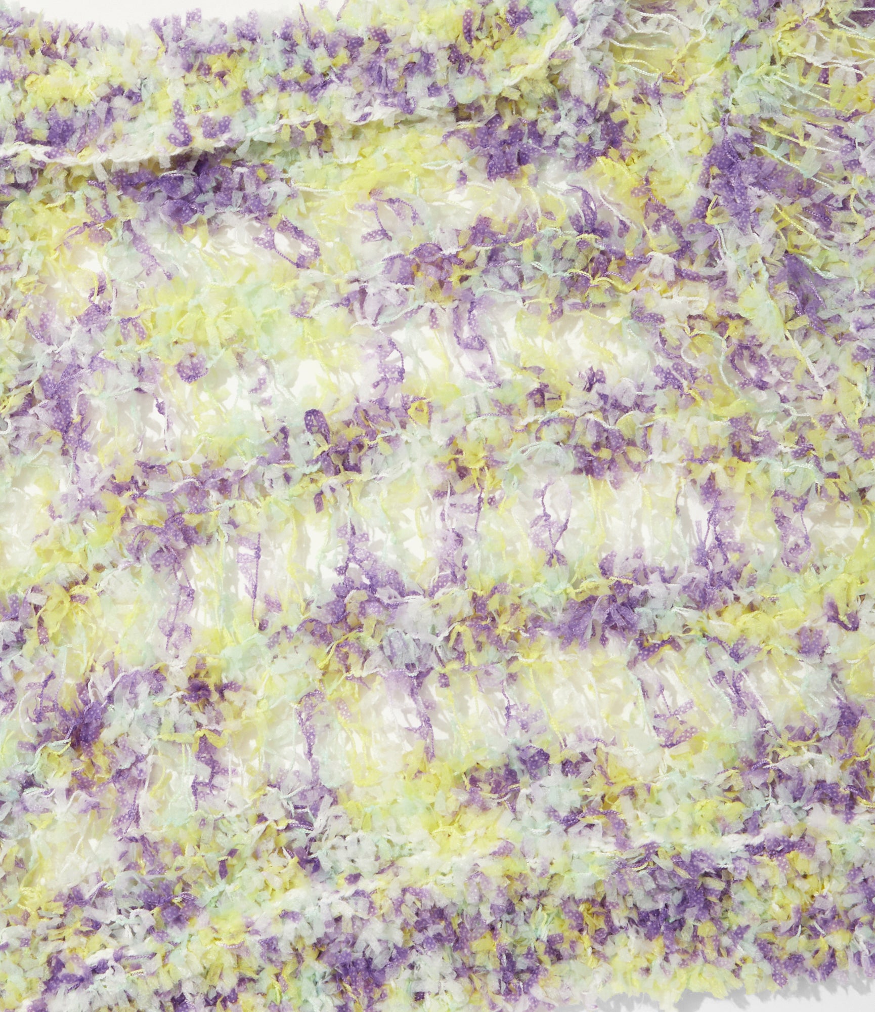 Women's Knit Bolero - Purple - Fancy Yarn