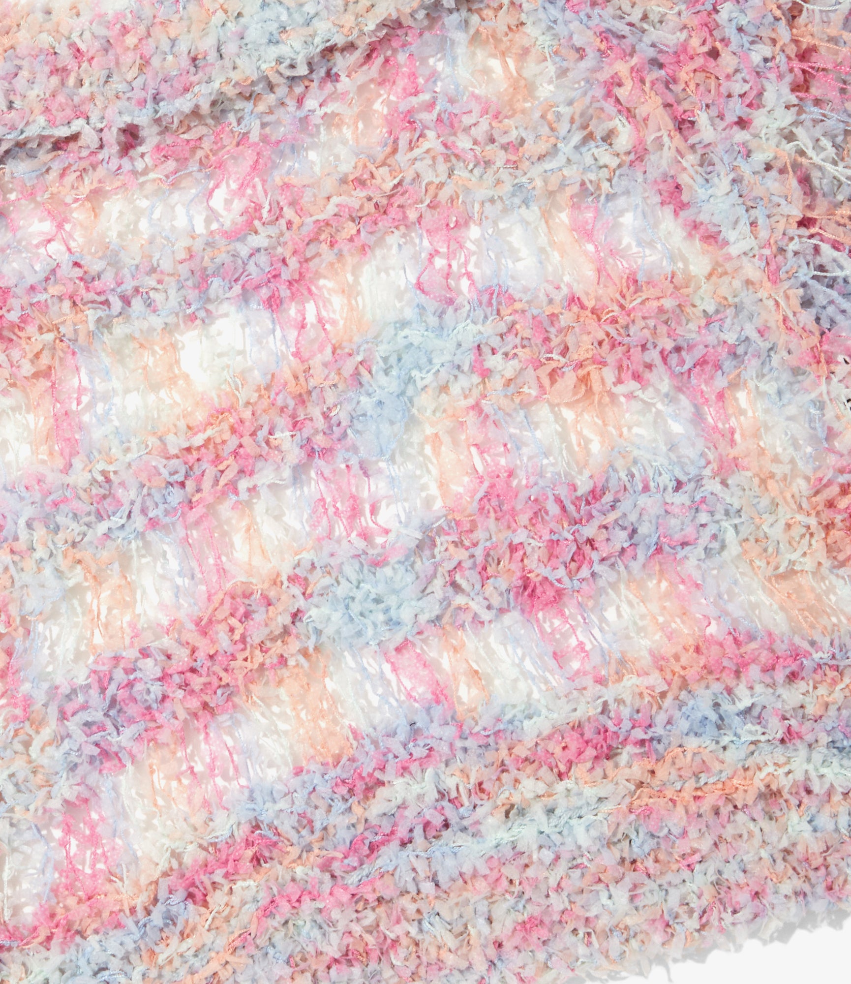 Women's Knit Bolero - Lt. Blue - Fancy Yarn