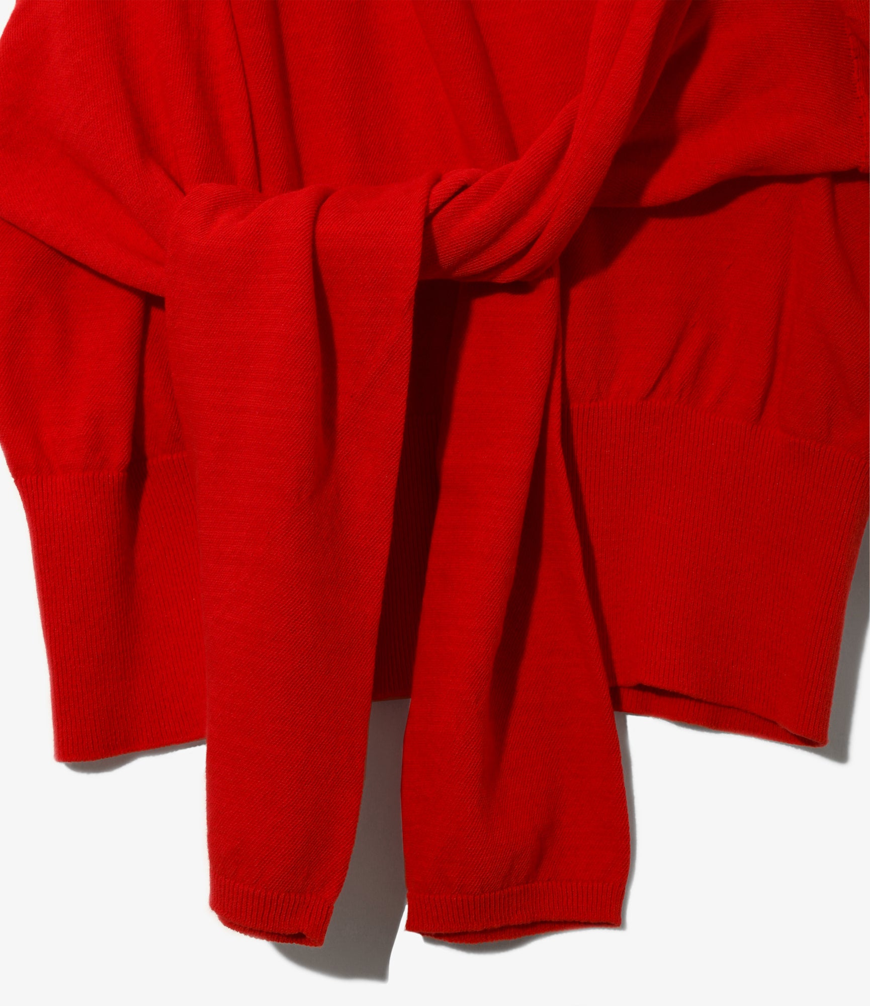 Women's Knot Tank Top - Red - Sheer