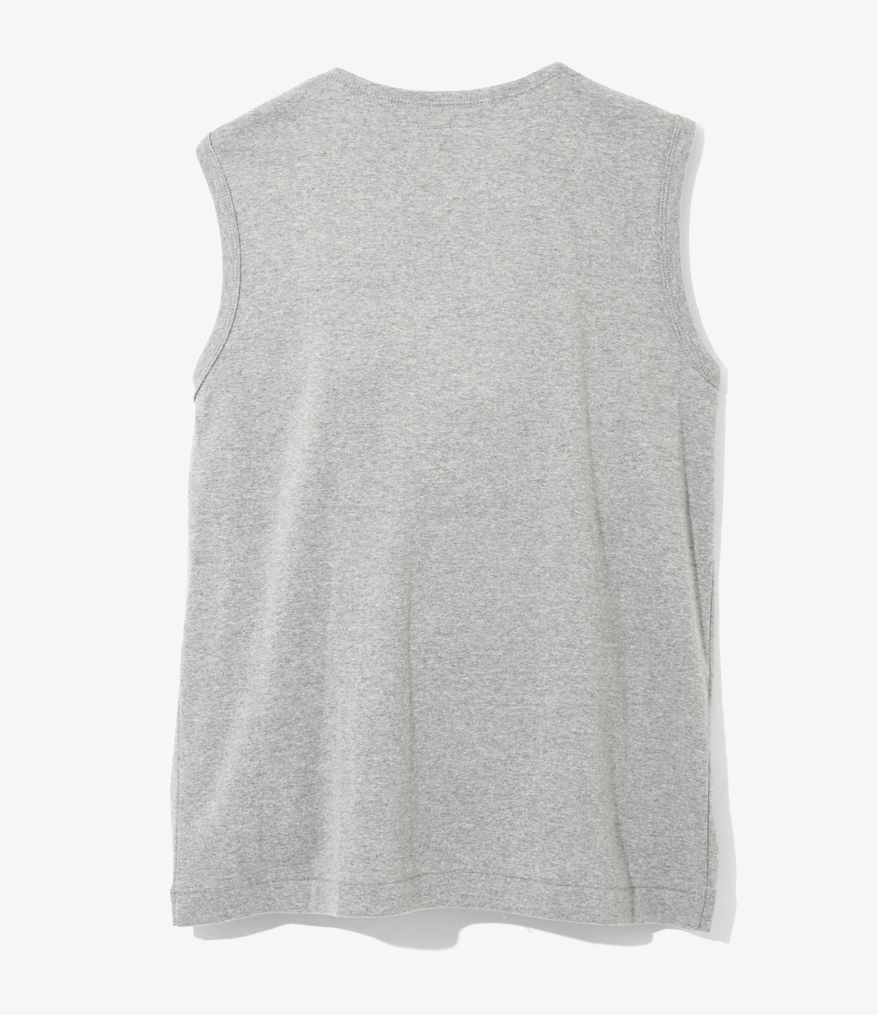 Women's One Knot Sleeveless Top - H. Grey