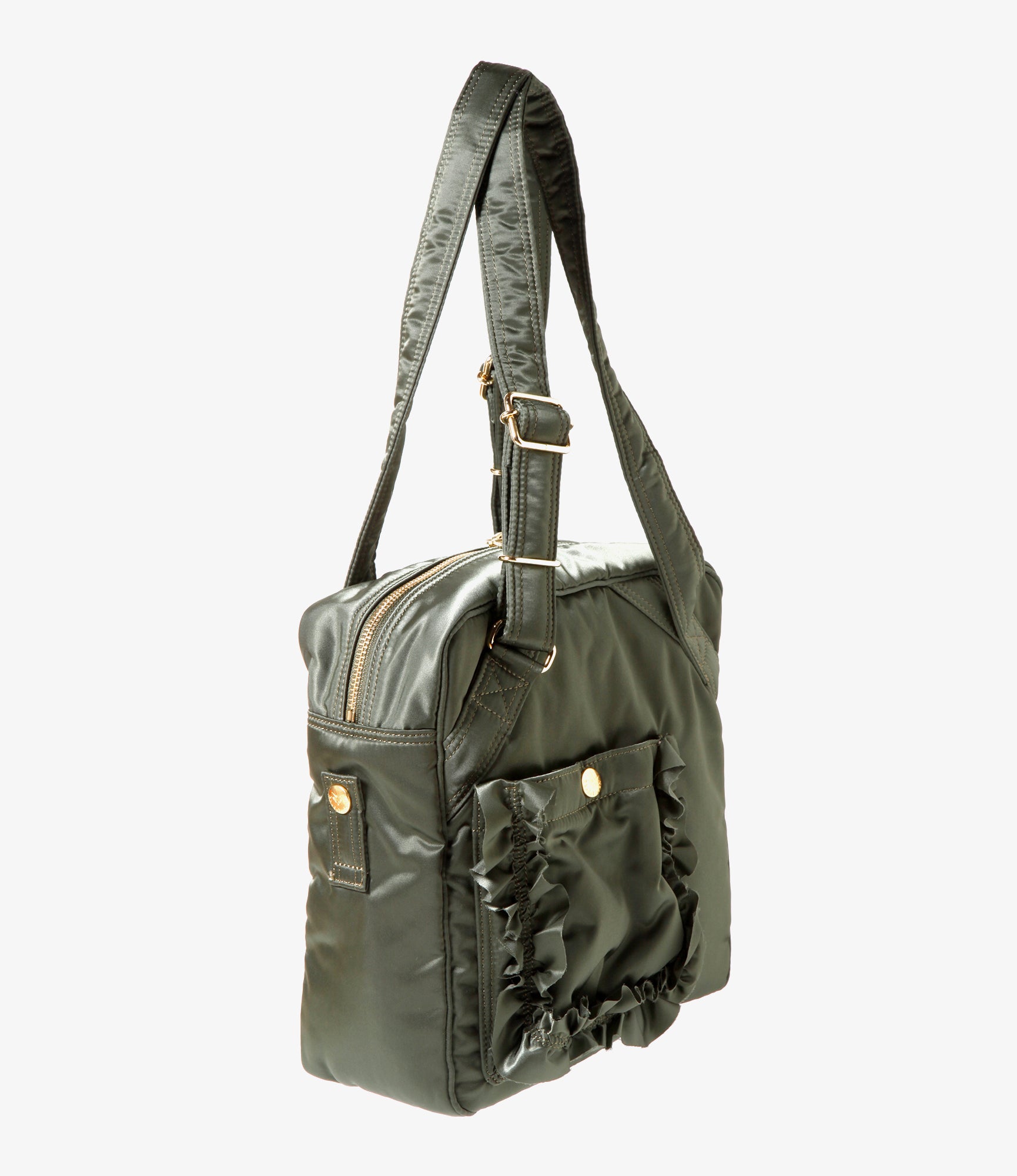 Women's Cube Tote Bag - Olive