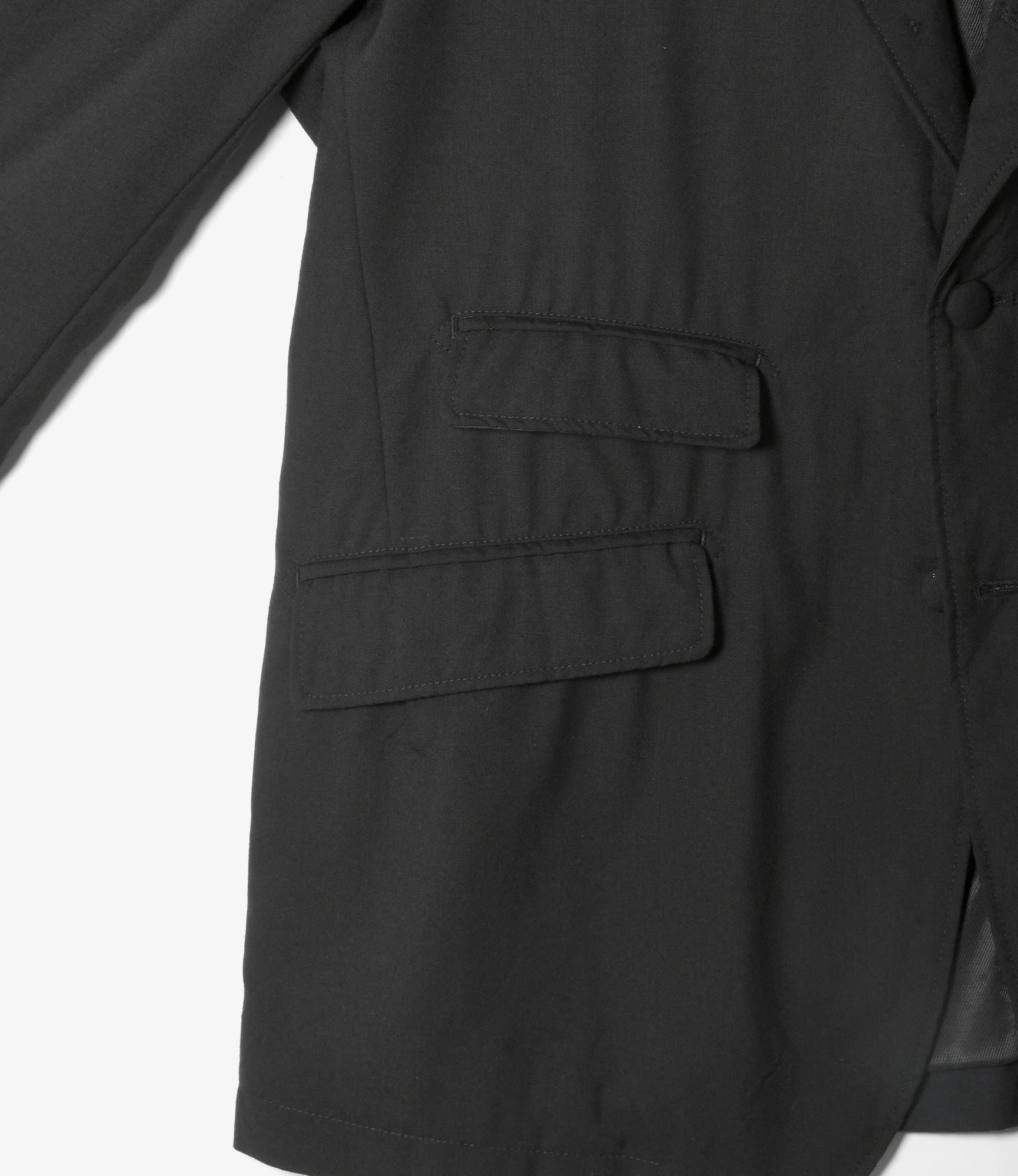 Andover Jacket - Black Tropical Wool
