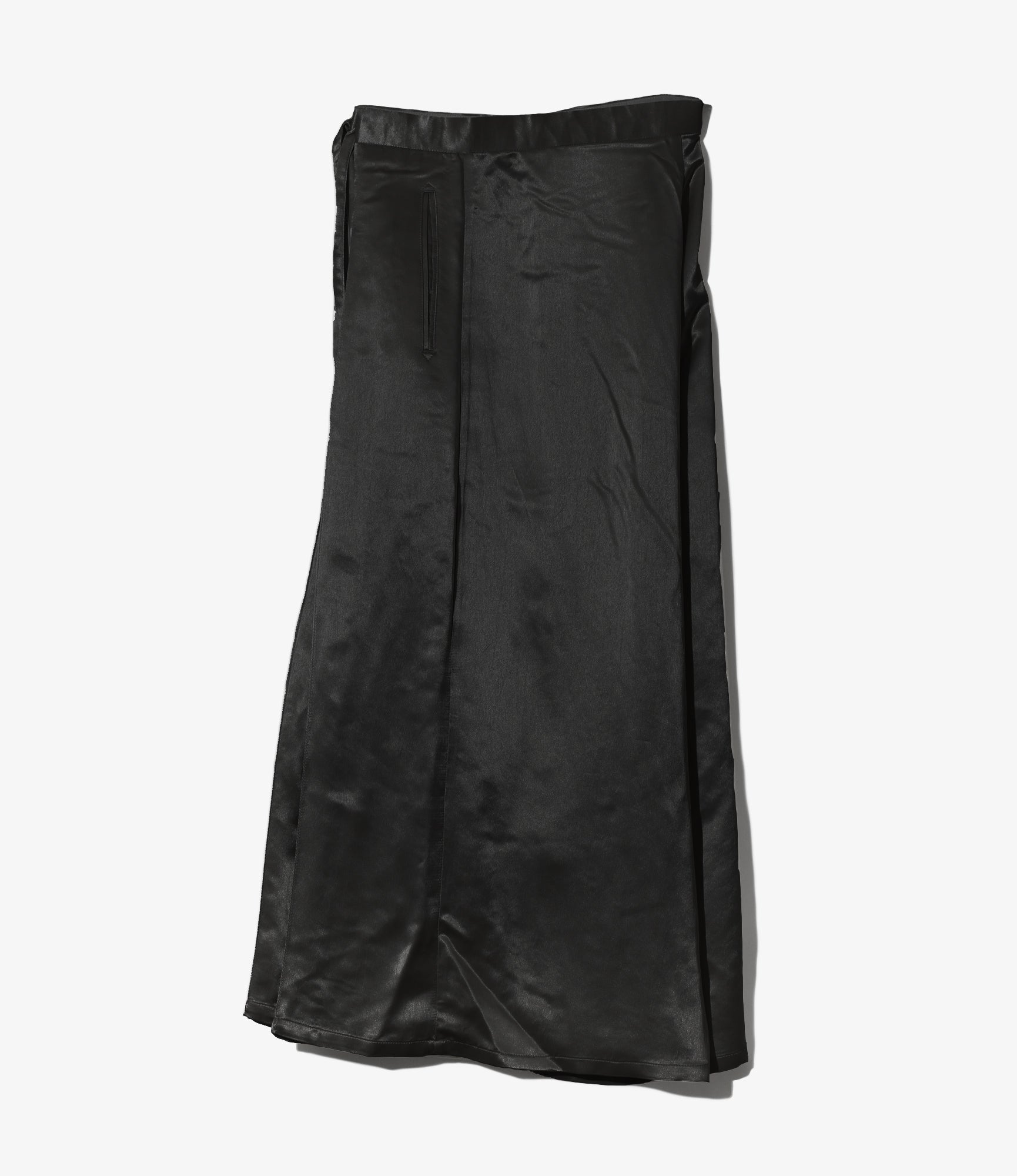 Hakama Pant - Black - Acetate Sateen