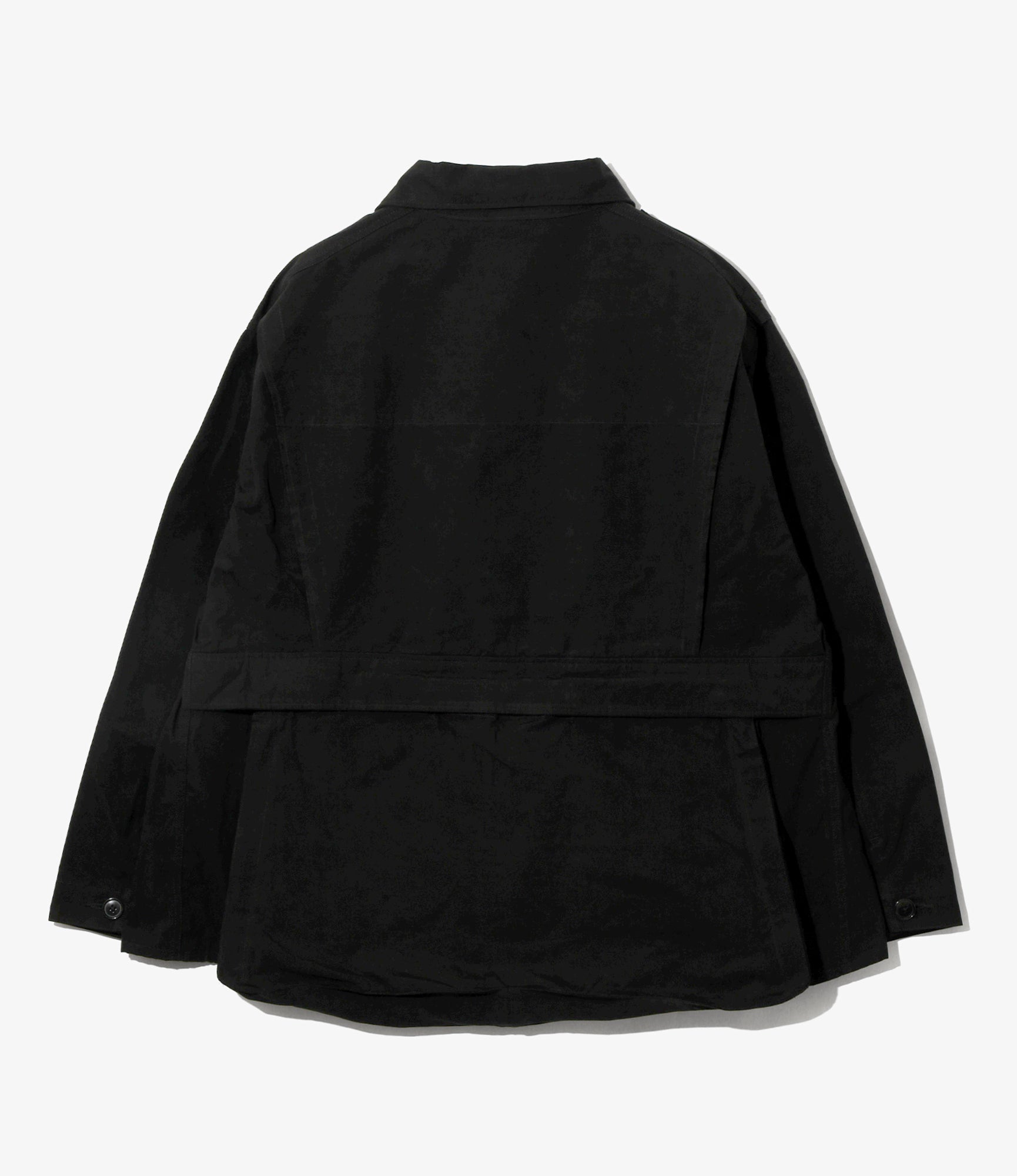 Hunting Jacket - Black - Waxed Cloth