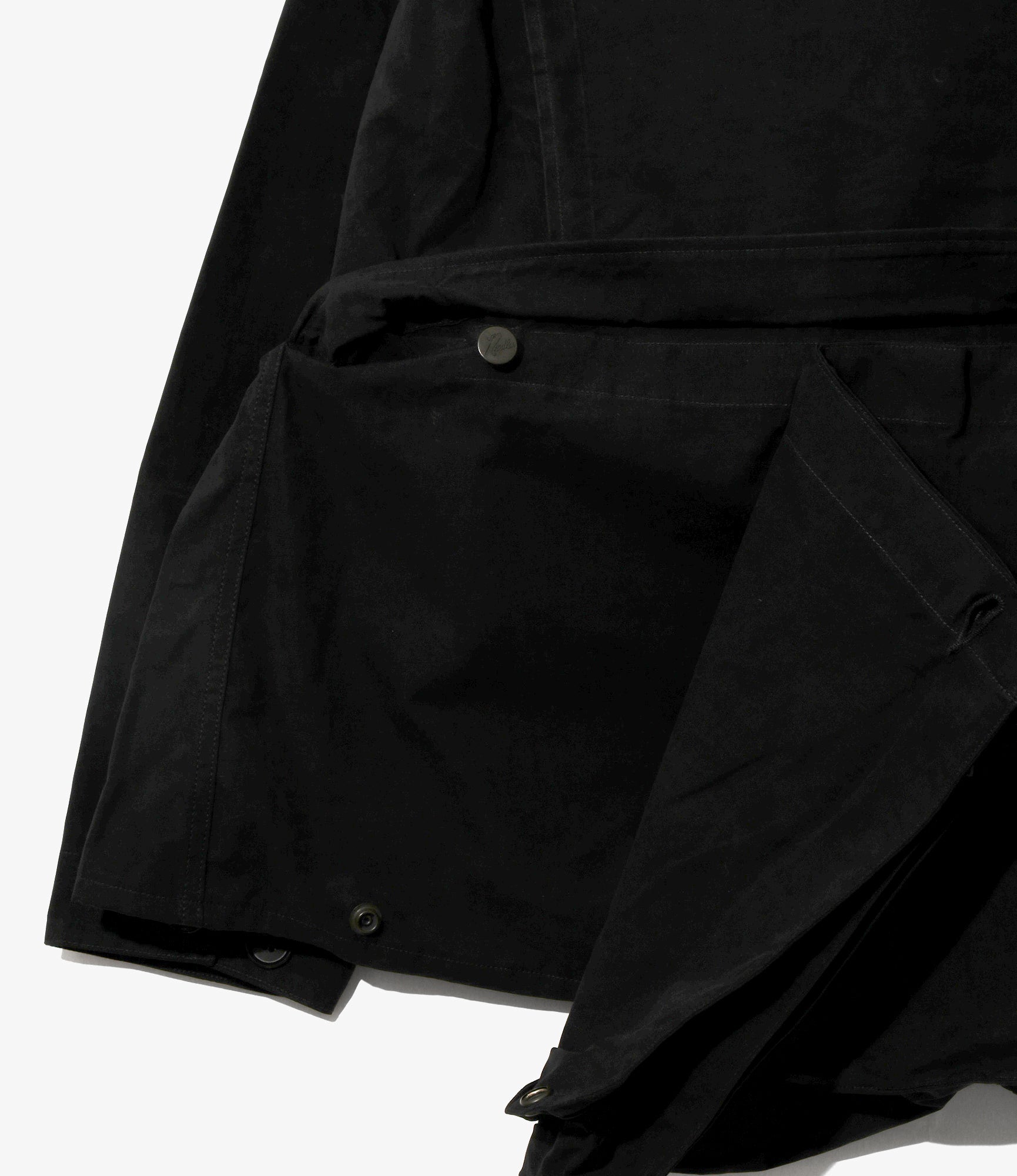 Hunting Jacket - Black - Waxed Cloth