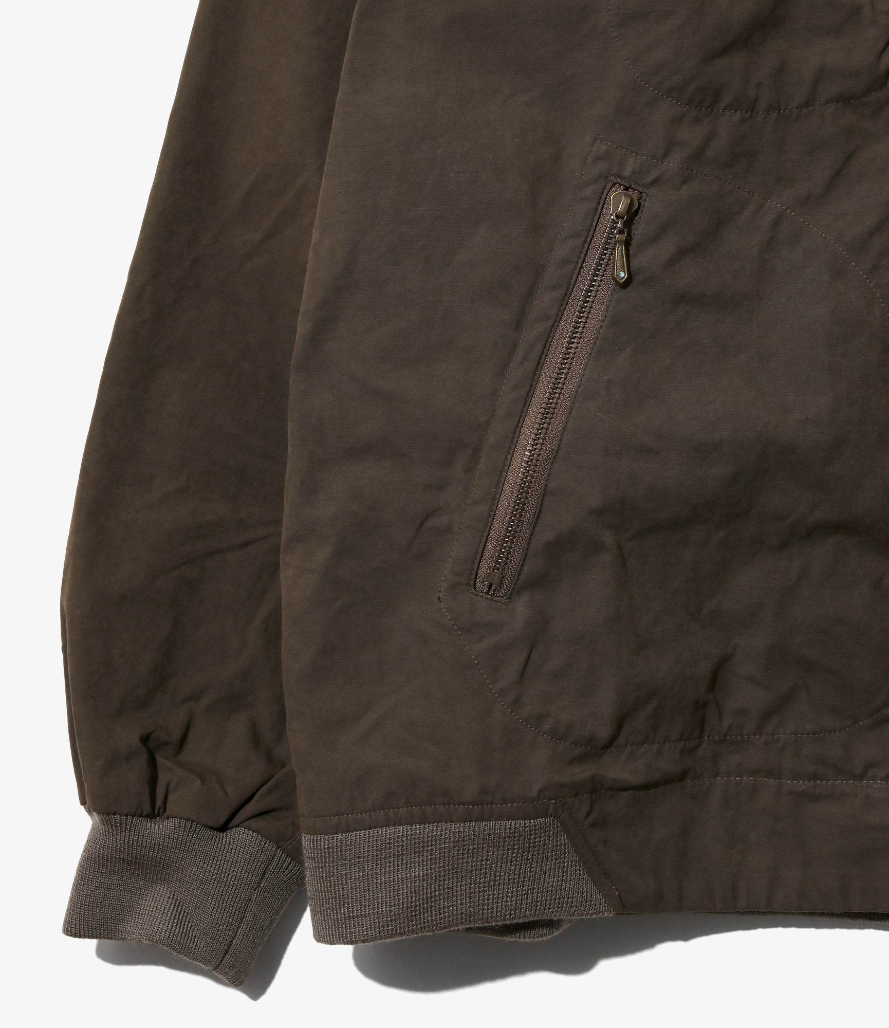 B.B. Jacket - Brown - Waxed Cloth