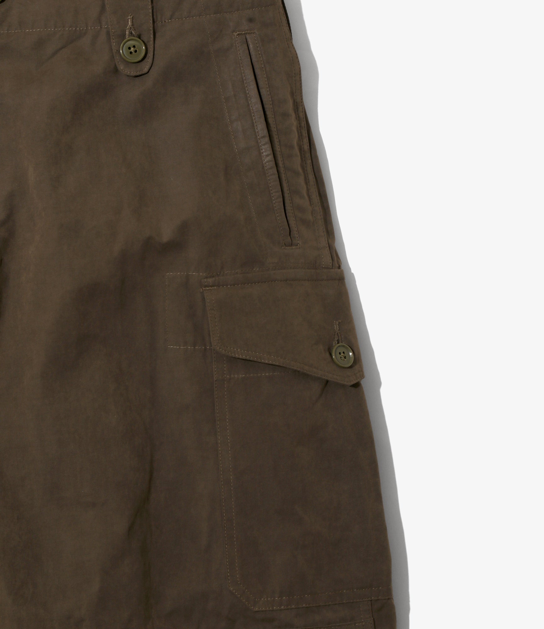 Field Pant - Brown - Waxed Cloth