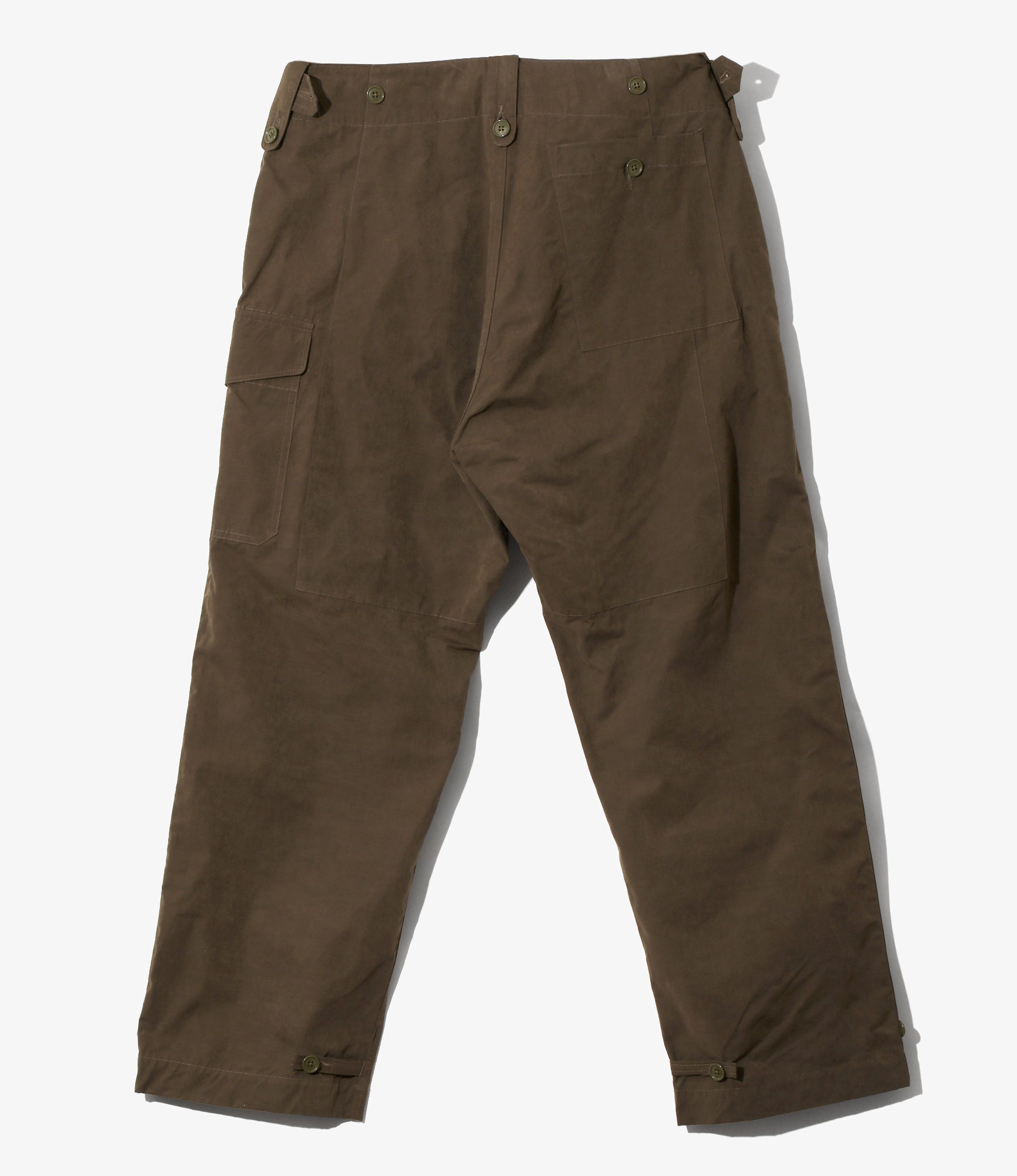 Field Pant - Brown - Waxed Cloth