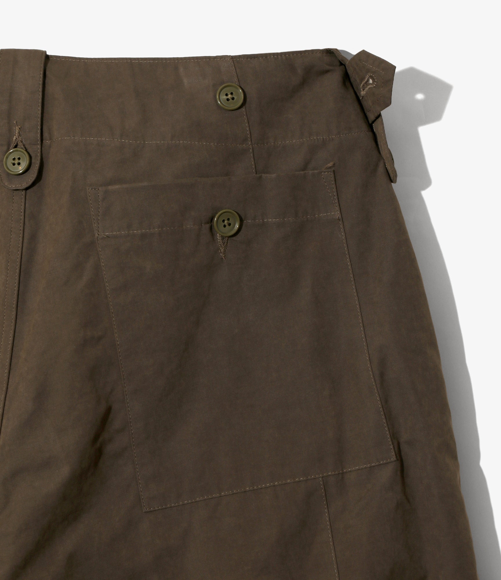 Field Pant - Brown - Waxed Cloth